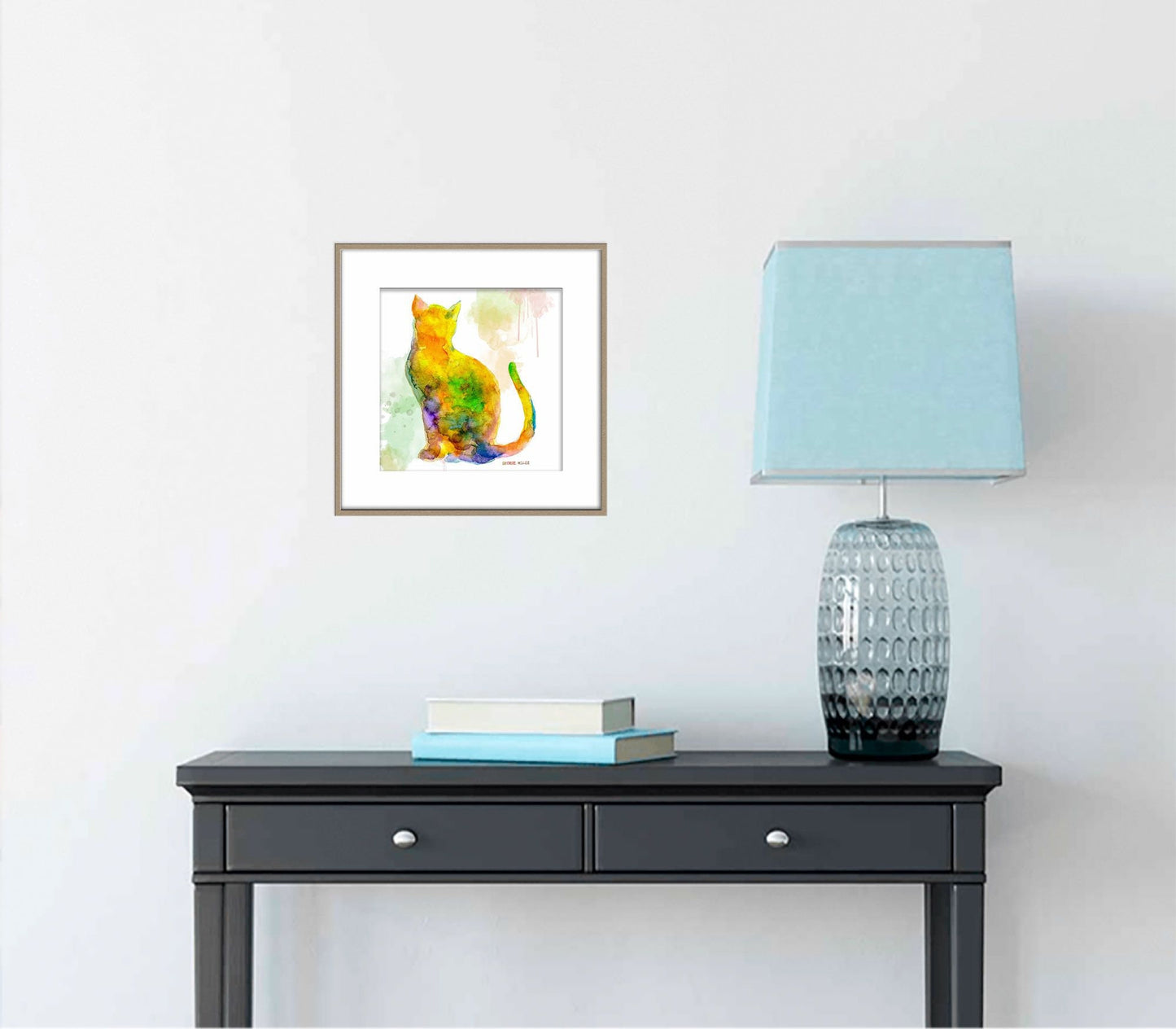 Print Wall Art, Cat Watercolor Print, Wall Art Prints, Abstract Artwork, Art Prints Watercolor, Artwork Poster, Modern Art, Kids Room Décor