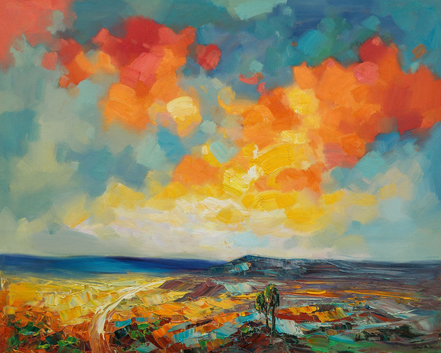 Large Art, Landscape Painting, Painting Abstract, Original Abstract Painting, Landscape Oil Painting, Wall Art, Large Canvas Art, Spring