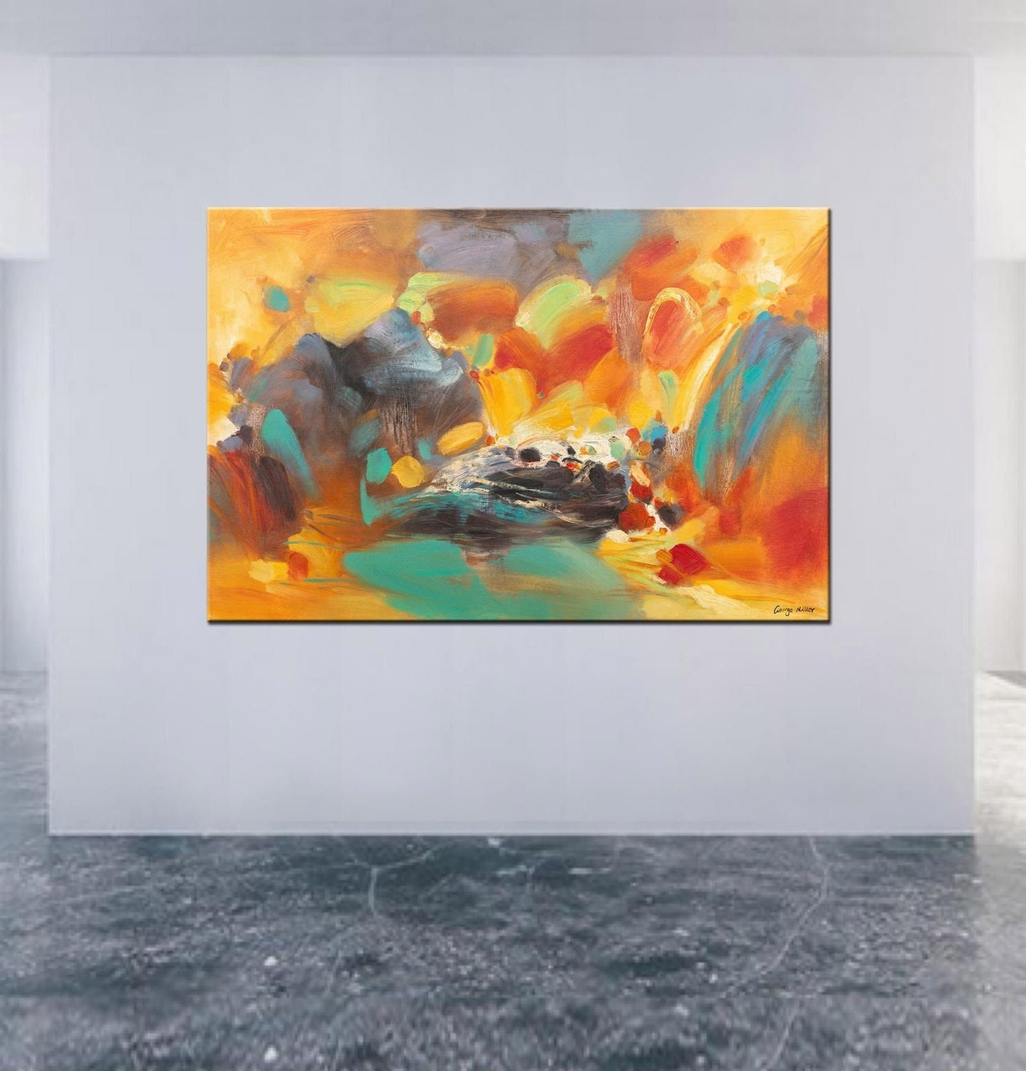 Abstract Painting, Modern Painting, Original Painting, Bedroom Wall Decor, Abstract Canvas Art, Large Painting, Oil Painting Abstract