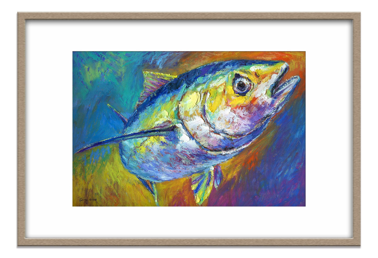 Print Art, Tuna Fish Print, Wall Art Prints, Abstract Wall Art, Art Painting, Artwork And Prints For Walls, Modern Art Print, Large Fish