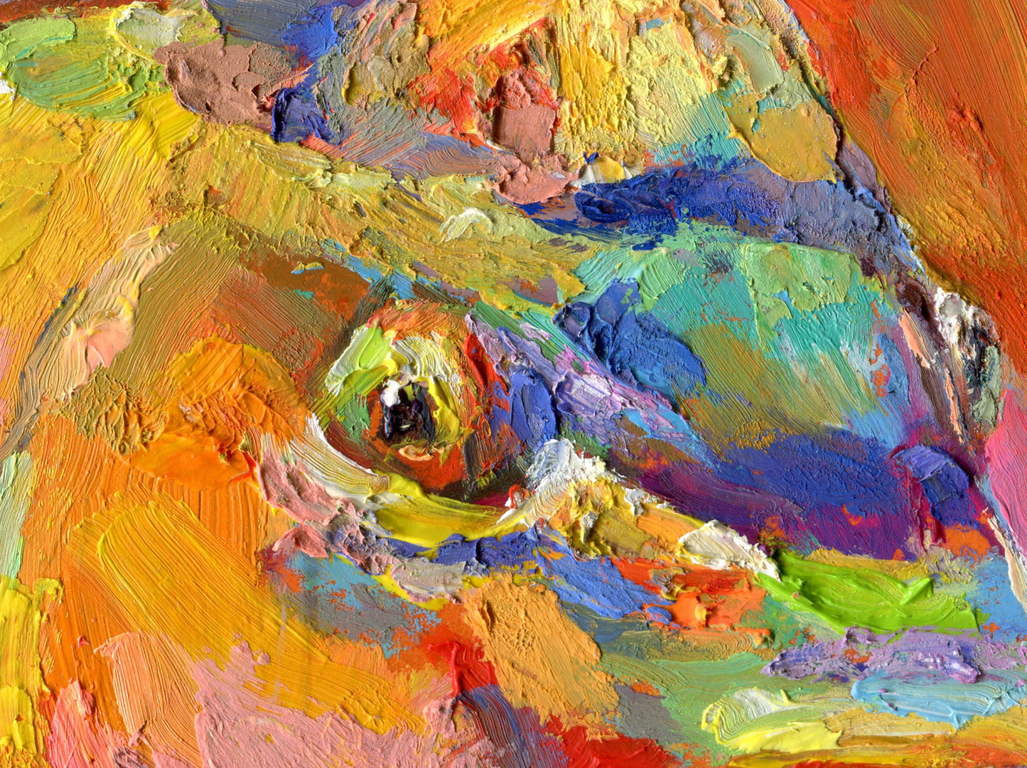 Canvas Print Colorful Fish, Wall Prints, Abstract Art Prints, Art, Artwork Original, Modern Wall Décor, Original Painting, Wall Décor