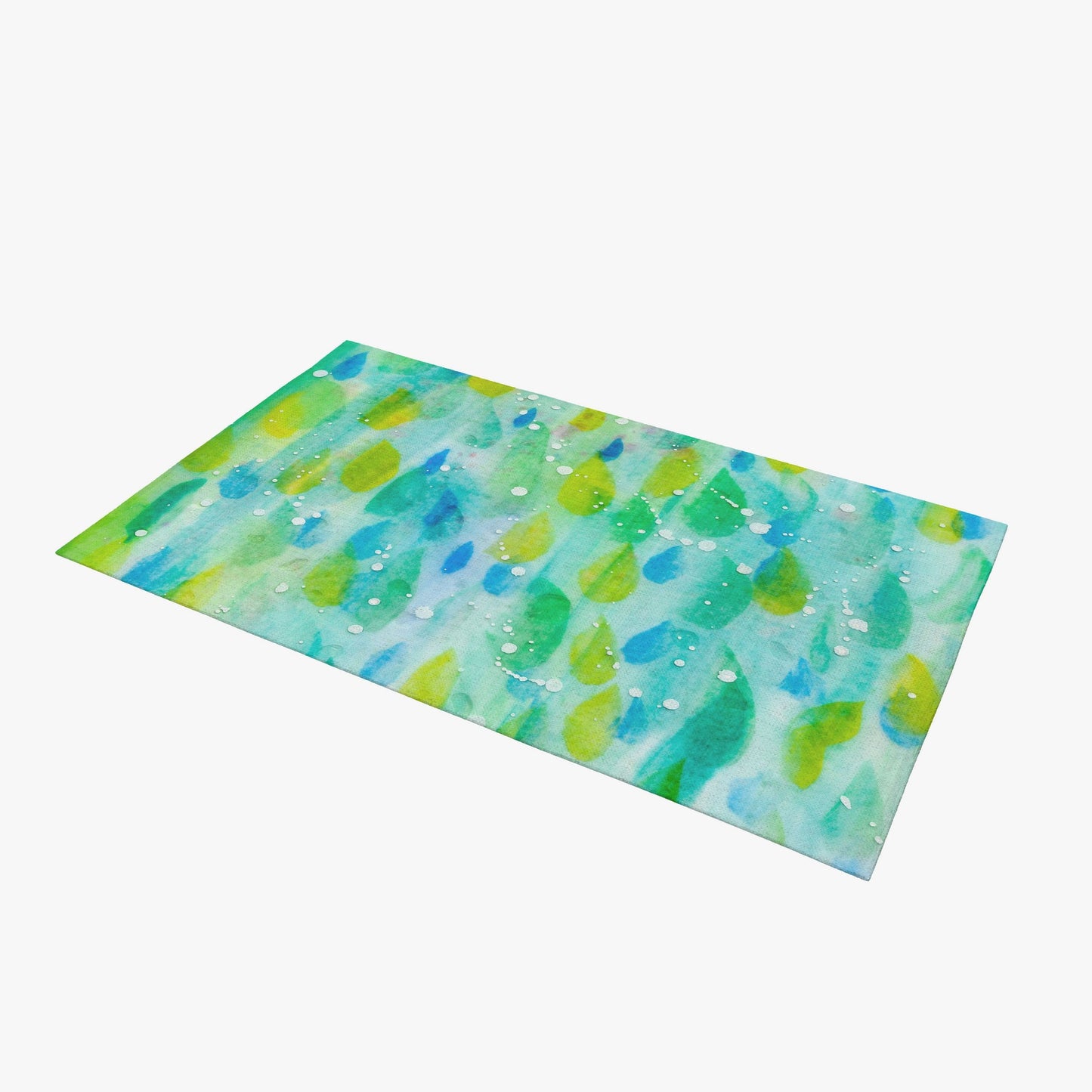 Rugs And Carpet, Large Rug, Thick Carpet, Rectangle Area Rug, Green Rug, Abstract Rug, Modern Rug, Room Decor, Made In Usa, Flat Woven Rug