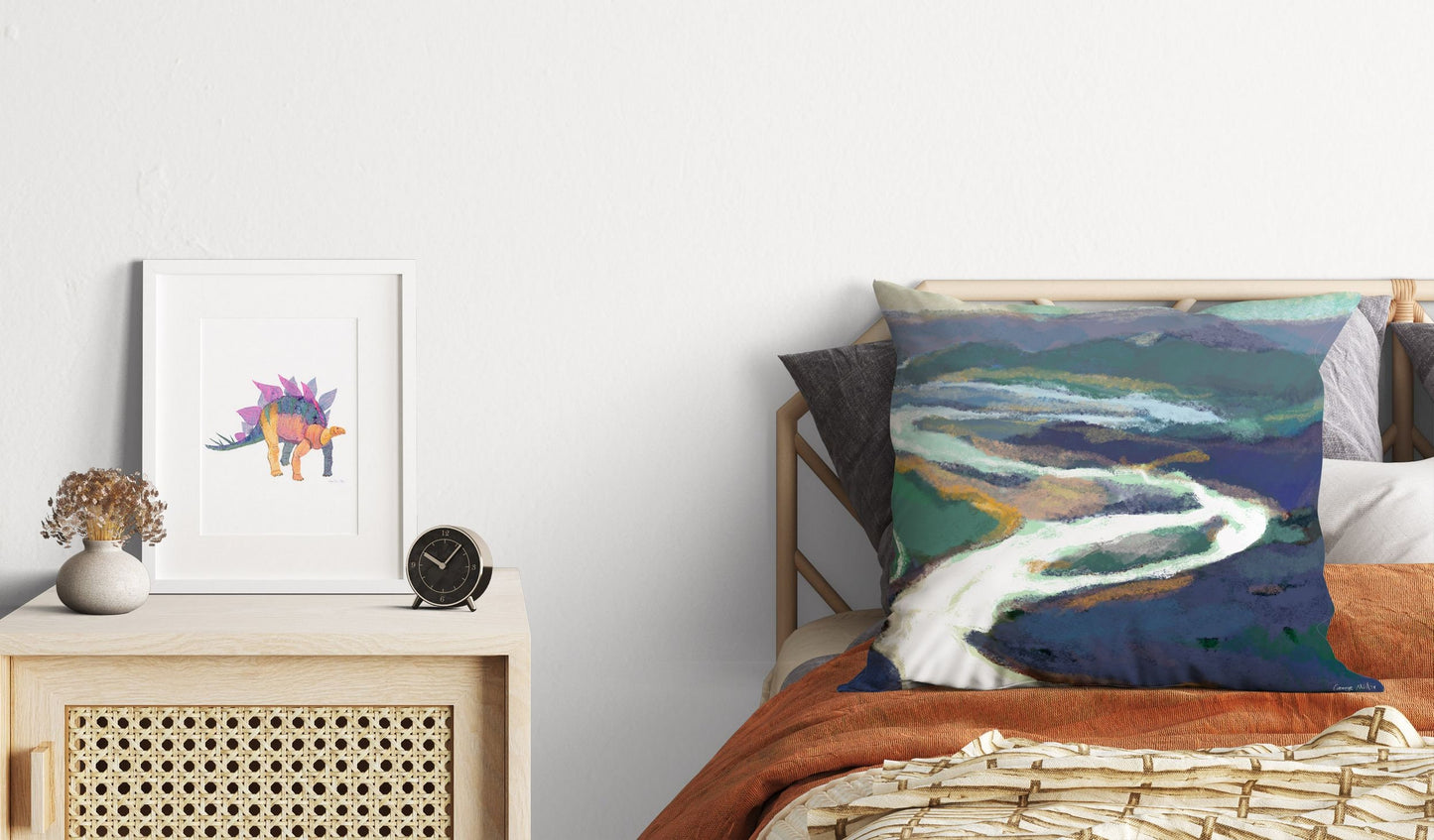 Pillow Case, Abstract Art Pillow, Art Pillow, Colorful Pillow Case, Beautiful Pillow, 24X24 Pillow Case, Home Decor Pillow, Sofa Pillows