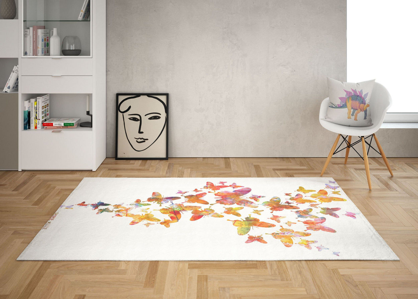Rugs And Carpet, Area Rug, Thick Carpet, Rectangle Rugs, Colorful Rug, Stylish Carpet, Bedroom Rug, Made In USA, Flat Woven Rug
