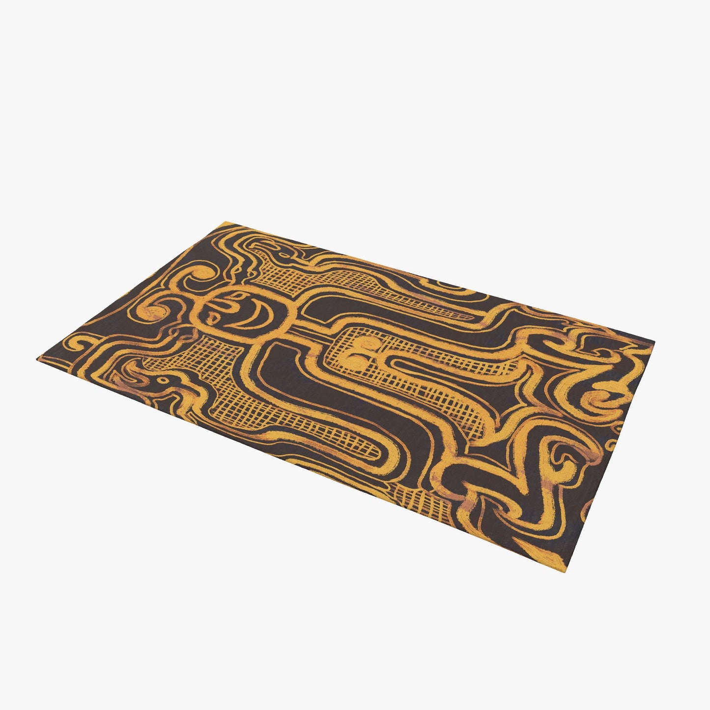Decorative Rug, Oversize Rug, Durable Rug, Rectangle Area Rug, Abstract Rug, Stylish Carpet, Home Decor Rug, Made In Usa, Flat Woven Rug