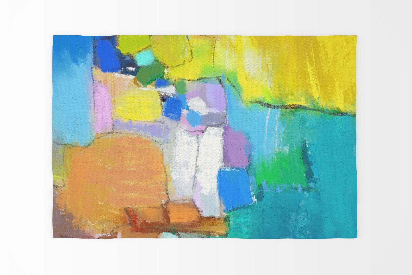 Rugs And Carpet, Large Rug, Thick Carpet, Rectangle Rug, Colorful Rug, Abstract Rug, Stylish Carpet, Home Decor, Made In Usa, Flat Woven Rug