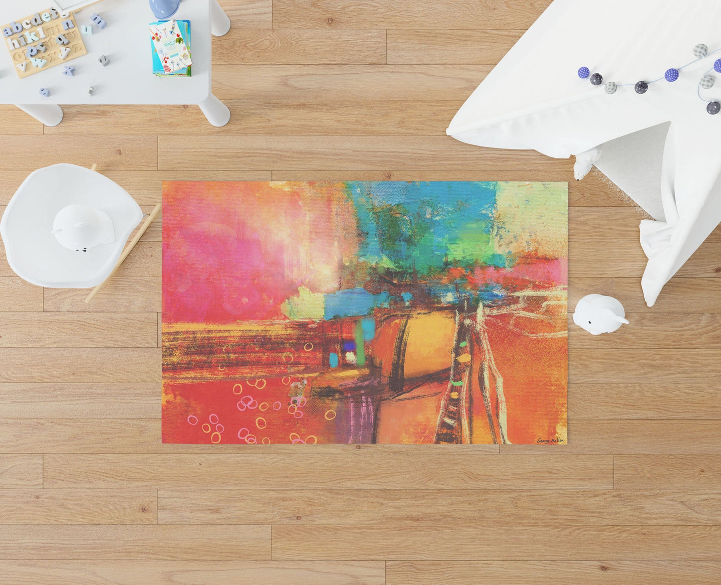 Decorative Rug, Large Area Rug, Durable Rug, Rectangle Rug, Red Carpet, , Modern Carpet, Floor Rug, Made In Usa, Flat Woven Rug