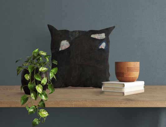 Gustav Klimt Famous Painting Mother With Two Children (Family), Pillow Case, Abstract Throw Pillow, Artist Pillow, Large Pillow Cases