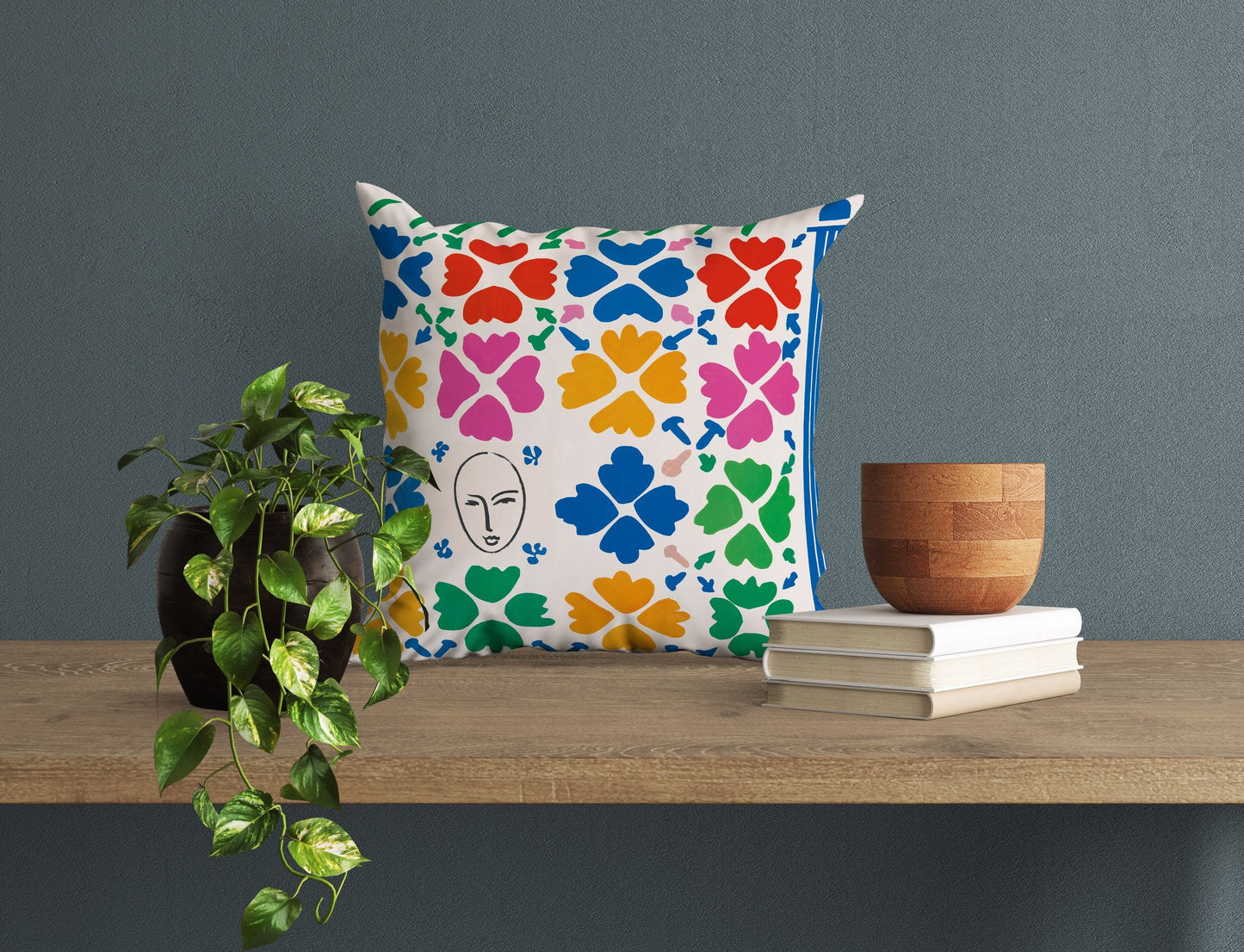 Henri Matisse Famous Art, Throw Pillow, Abstract Pillow, Art Pillow, Colorful Pillow Case, Modern Pillow, 22X22 Pillow Cover, Abstract Decor