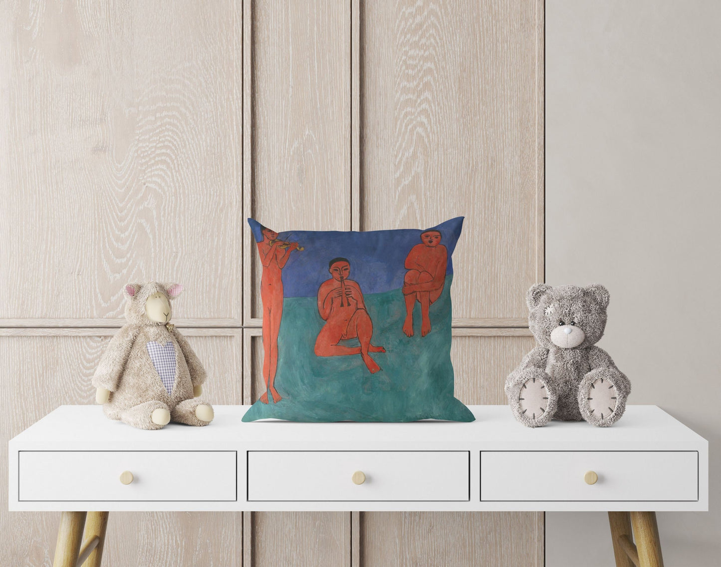 Henri Matisse Famous Art, Throw Pillow, Abstract Pillow, Contemporary Pillow, 22X22 Pillow Cover, Home Decor Pillow, Indoor Pillow Cases