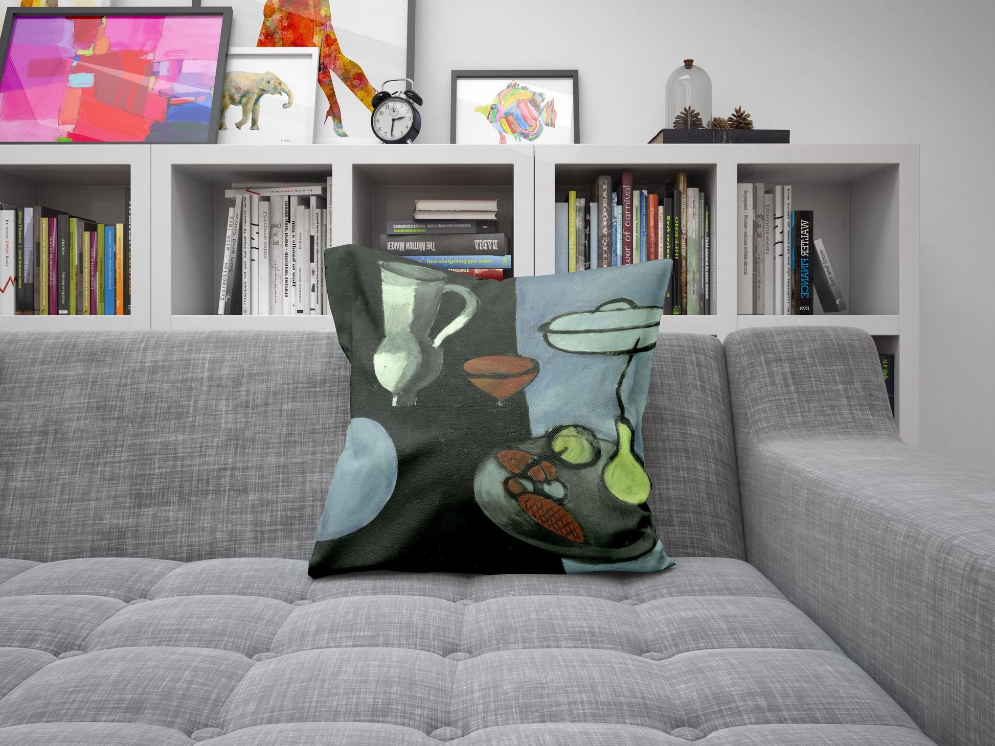 Henri Matisse Famous Art, Tapestry Pillows, Abstract Throw Pillow Cover, Artist Pillow, Square Pillow, Playroom Decor, Sofa Pillows