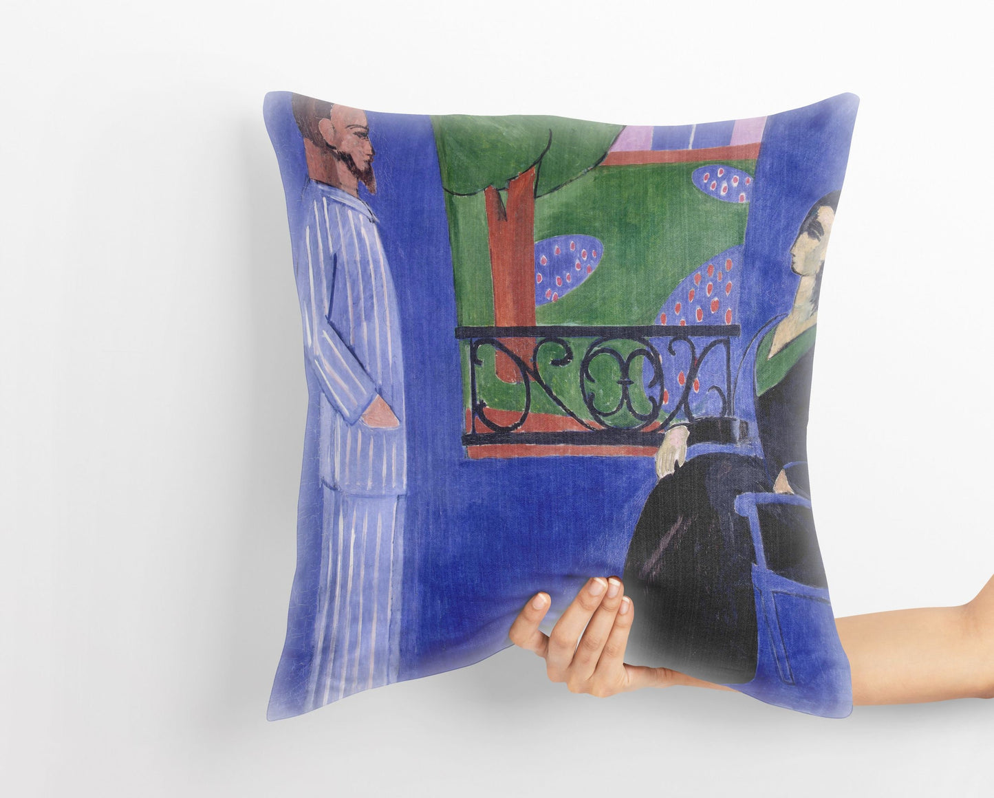Henri Matisse Famous Art, Pillow Case, Abstract Throw Pillow Cover, Artist Pillow, Colorful Pillow Case, Modern Pillow, Square Pillow