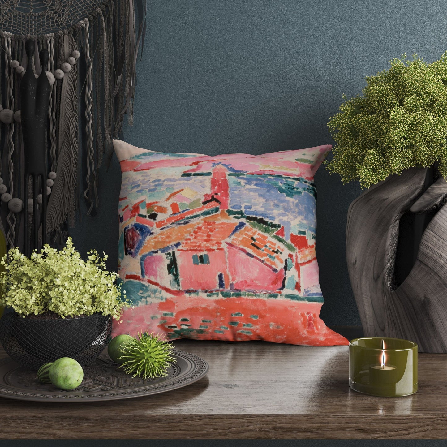 Henri Matisse Famous Art, Pillow Case, Abstract Throw Pillow Cover, Colorful Pillow Case, Contemporary Pillow, Indoor Pillow Cases