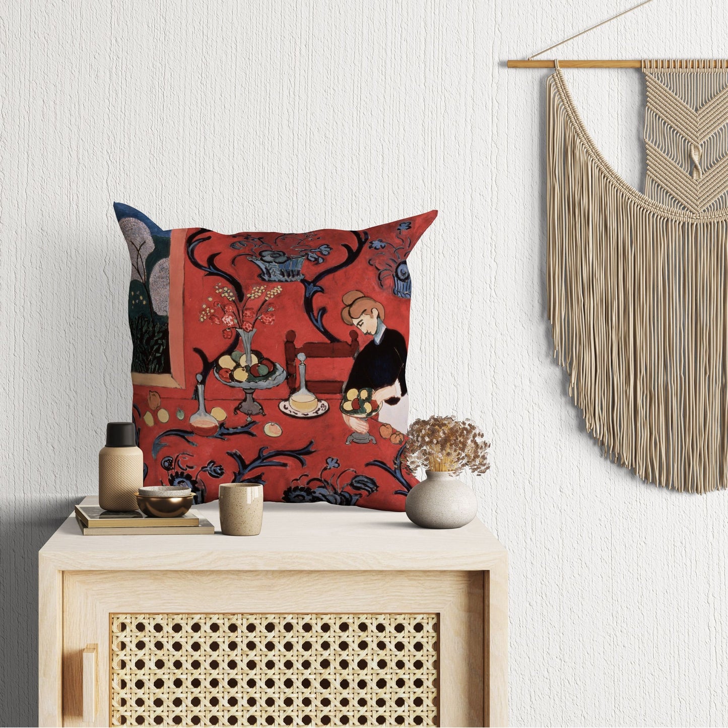 Henri Matisse Famous Art, Throw Pillow Cover, Abstract Throw Pillow, Designer Pillow, 18 X 18 Pillow Covers, Playroom Decor, Holiday Gift