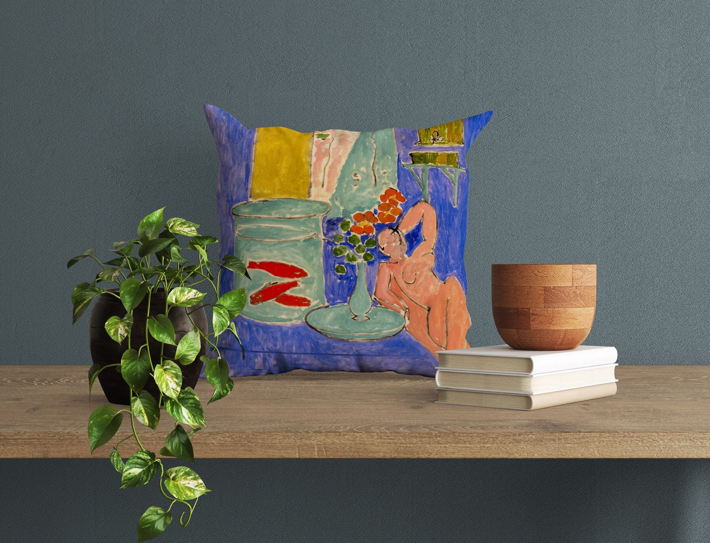Henri Matisse Famous Painting, Throw Pillow, Abstract Pillow, Artist Pillow, Colorful Pillow Case, Modern Pillow, Large Pillow Cases