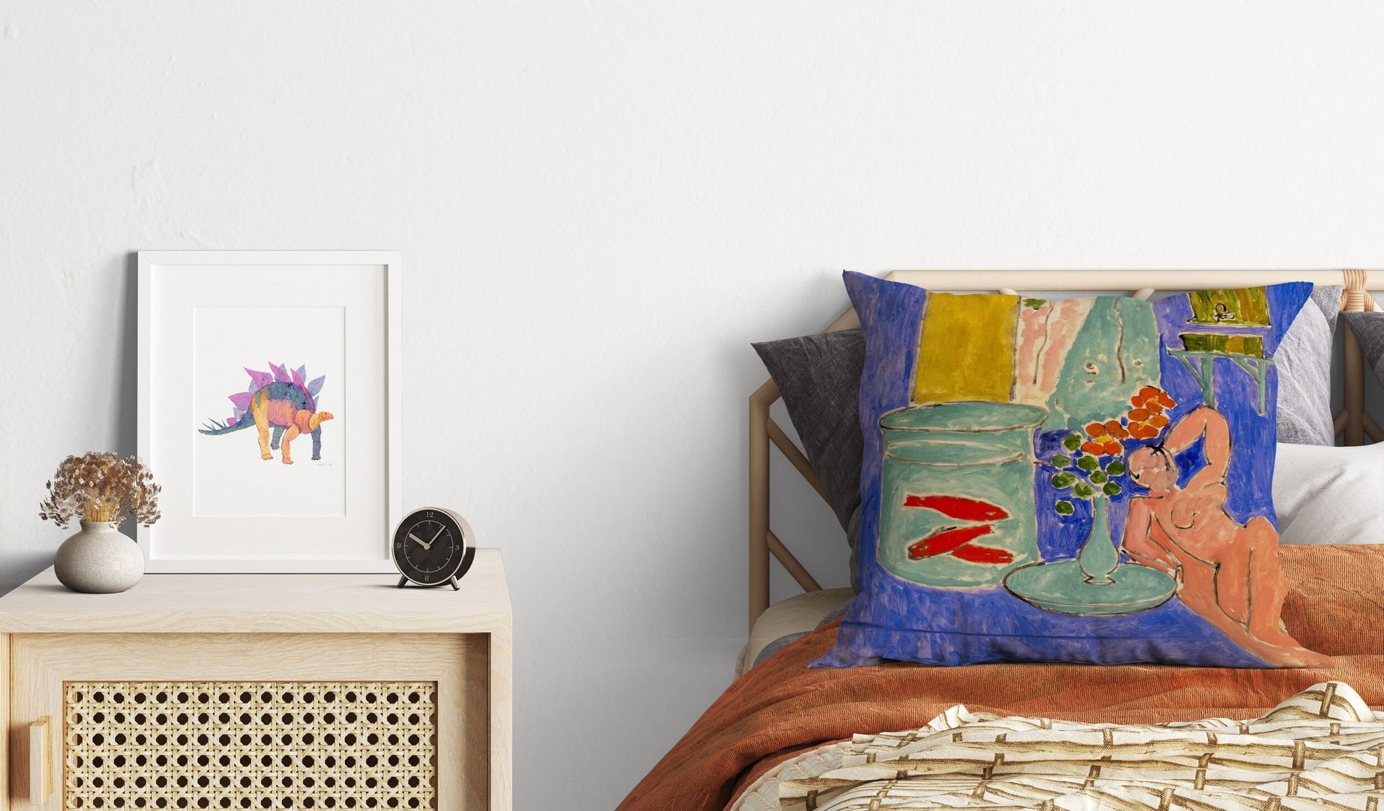 Henri Matisse Famous Painting, Throw Pillow, Abstract Pillow, Artist Pillow, Colorful Pillow Case, Modern Pillow, Large Pillow Cases