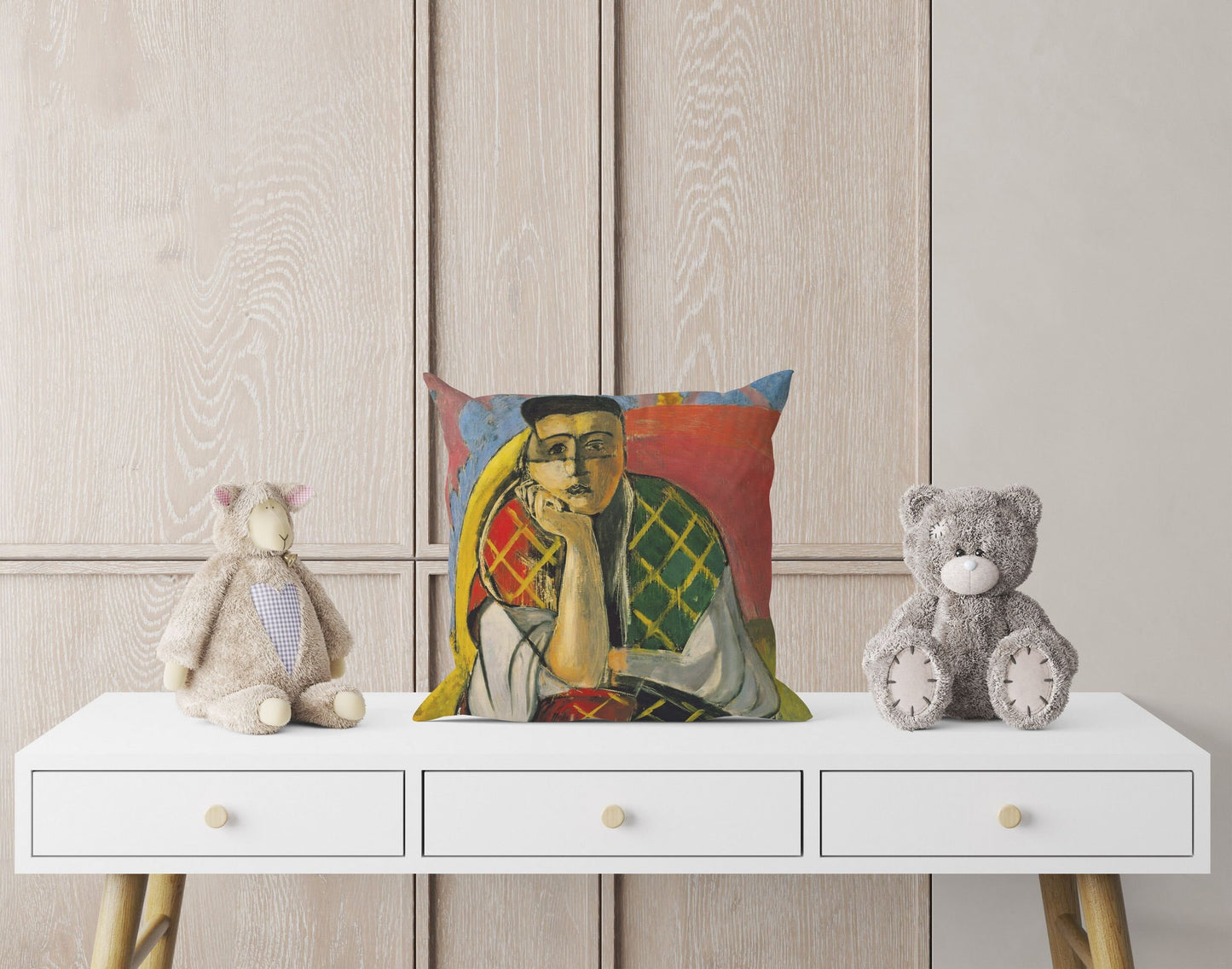 Henri Matisse Famous Painting, Decorative Pillow, Abstract Throw Pillow, Designer Pillow, Colorful Pillow Case, Modern Pillow
