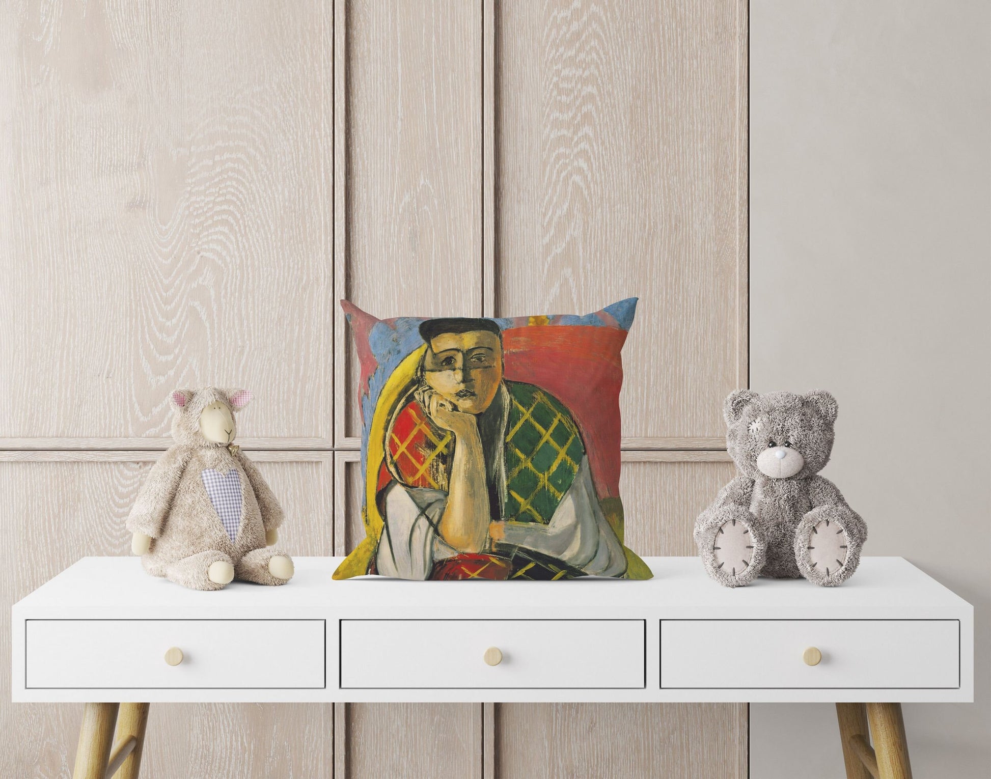 Henri Matisse Famous Painting, Decorative Pillow, Abstract Throw Pillow, Designer Pillow, Colorful Pillow Case, Modern Pillow