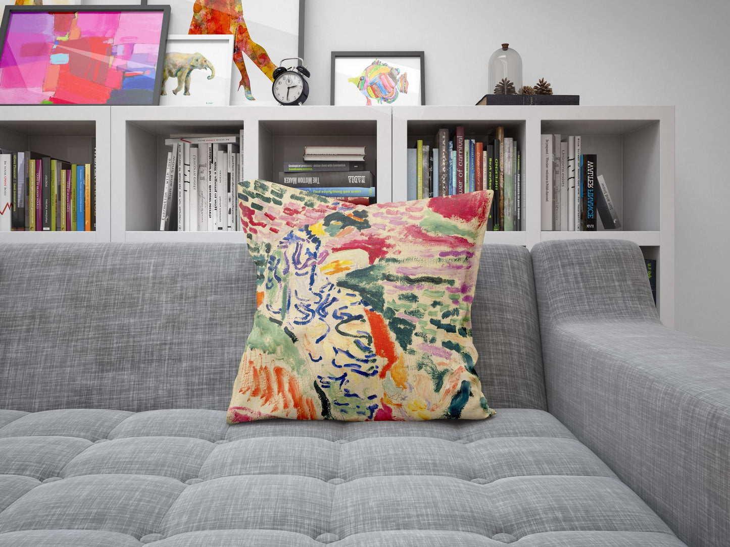 Henri Matisse Famous Painting, Toss Pillow, Abstract Throw Pillow, Modern Pillow, Large Pillow Cases, Housewarming Gift, Abstract Decor