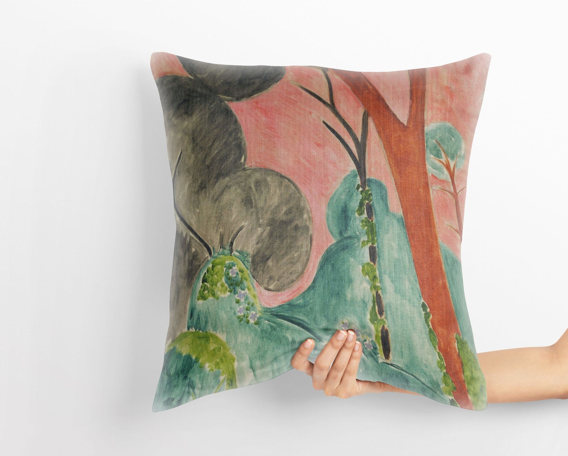 Henri Matisse Famous Painting, Tapestry Pillows, Abstract Throw Pillow, Designer Pillow, Fauvist Pillow, 18 X 18 Pillow Covers