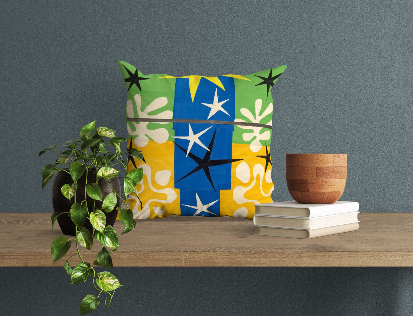Henri Matisse Famous Painting, Decorative Pillow, Abstract Throw Pillow Cover, Designer Pillow, Colorful Pillow Case, 18 X 18 Pillow Covers