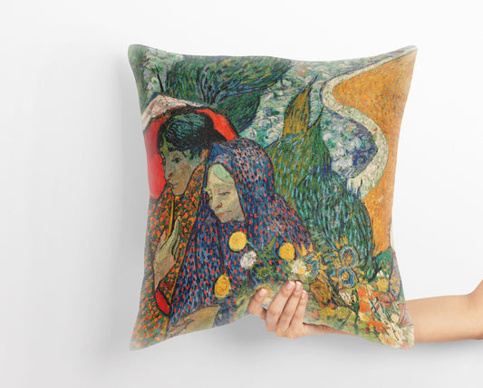 Vincent Van Gogh Famous Art Ladies Of Arles, Throw Pillow, Abstract Throw Pillow, Art Pillow, Contemporary Pillow, 18 X 18 Pillow Covers