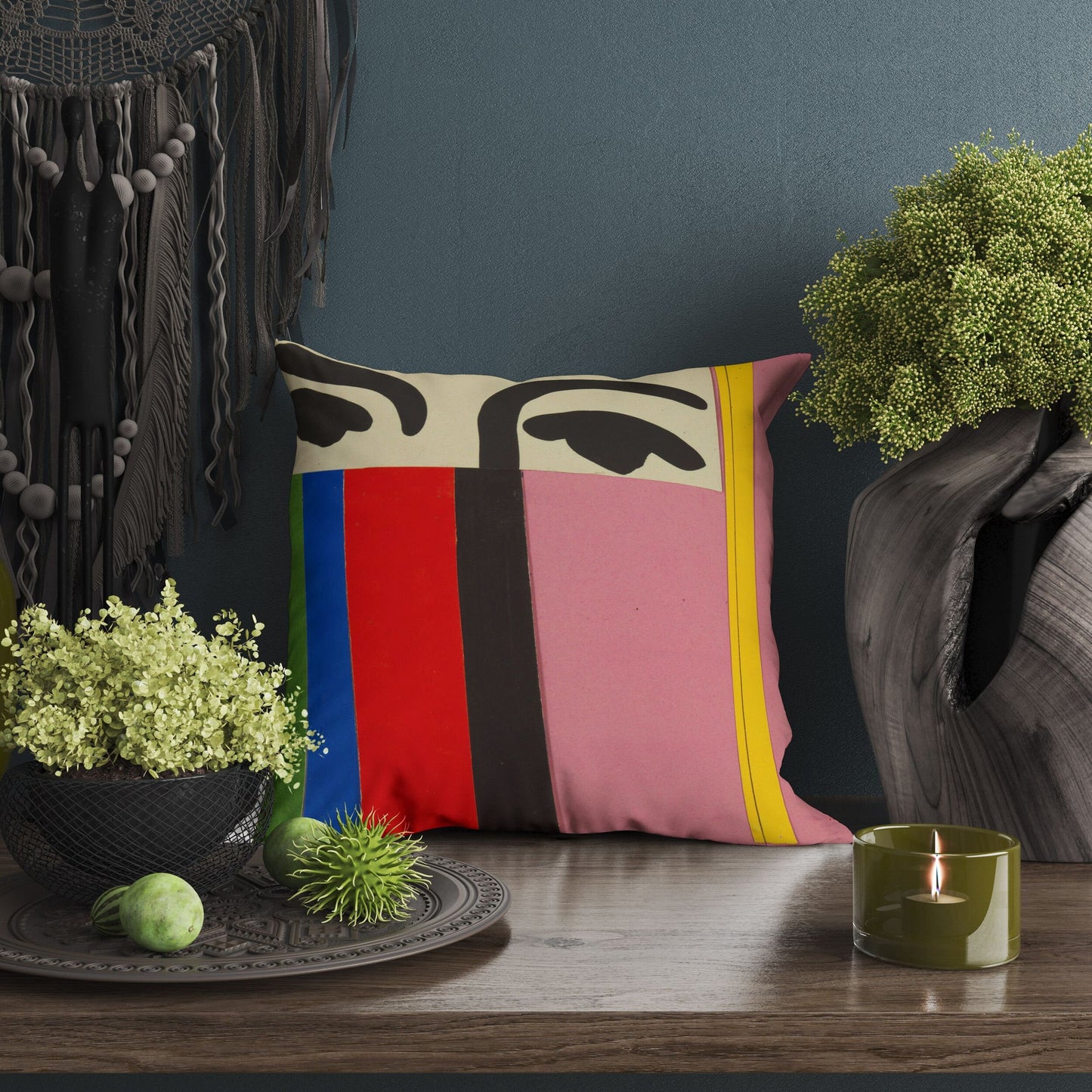 Henri Matisse Famous Art, Throw Pillow Cover, Abstract Throw Pillow Cover, Designer Pillow, Colorful Pillow Case, Contemporary Pillow