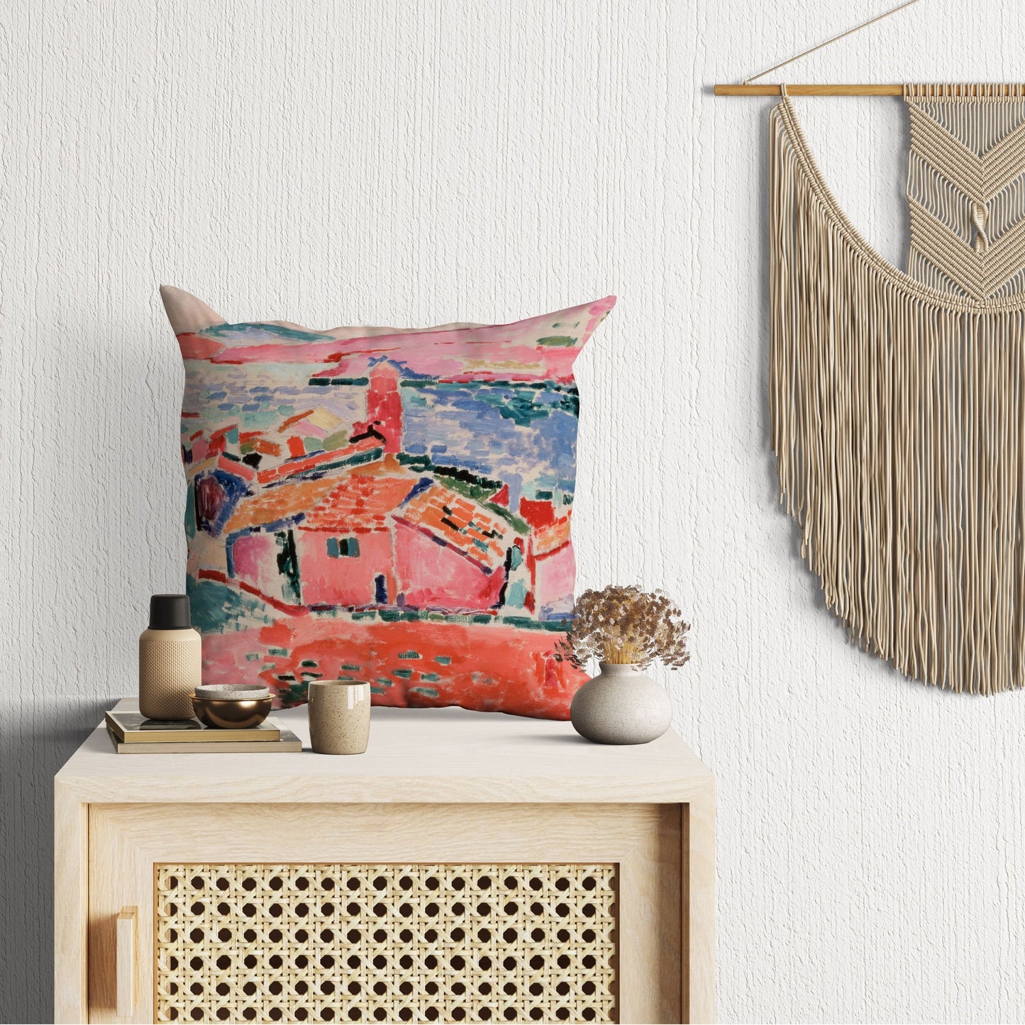 Henri Matisse Famous Art, Pillow Case, Abstract Throw Pillow Cover, Colorful Pillow Case, Contemporary Pillow, Indoor Pillow Cases
