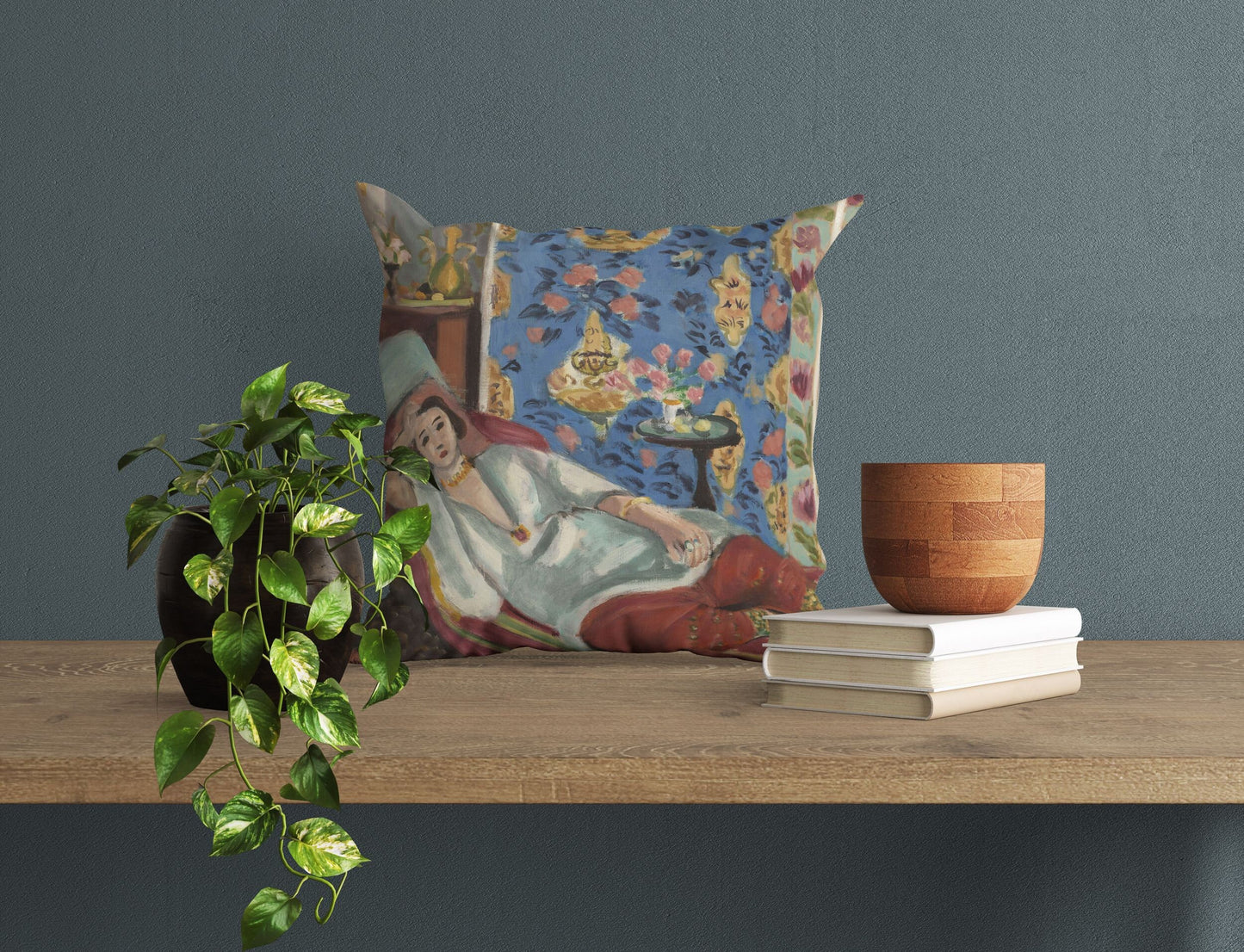 Henri Matisse Famous Art, Toss Pillow, Abstract Throw Pillow, Designer Pillow, Colorful Pillow Case, Contemporary Pillow, 22X22 Pillow Cover