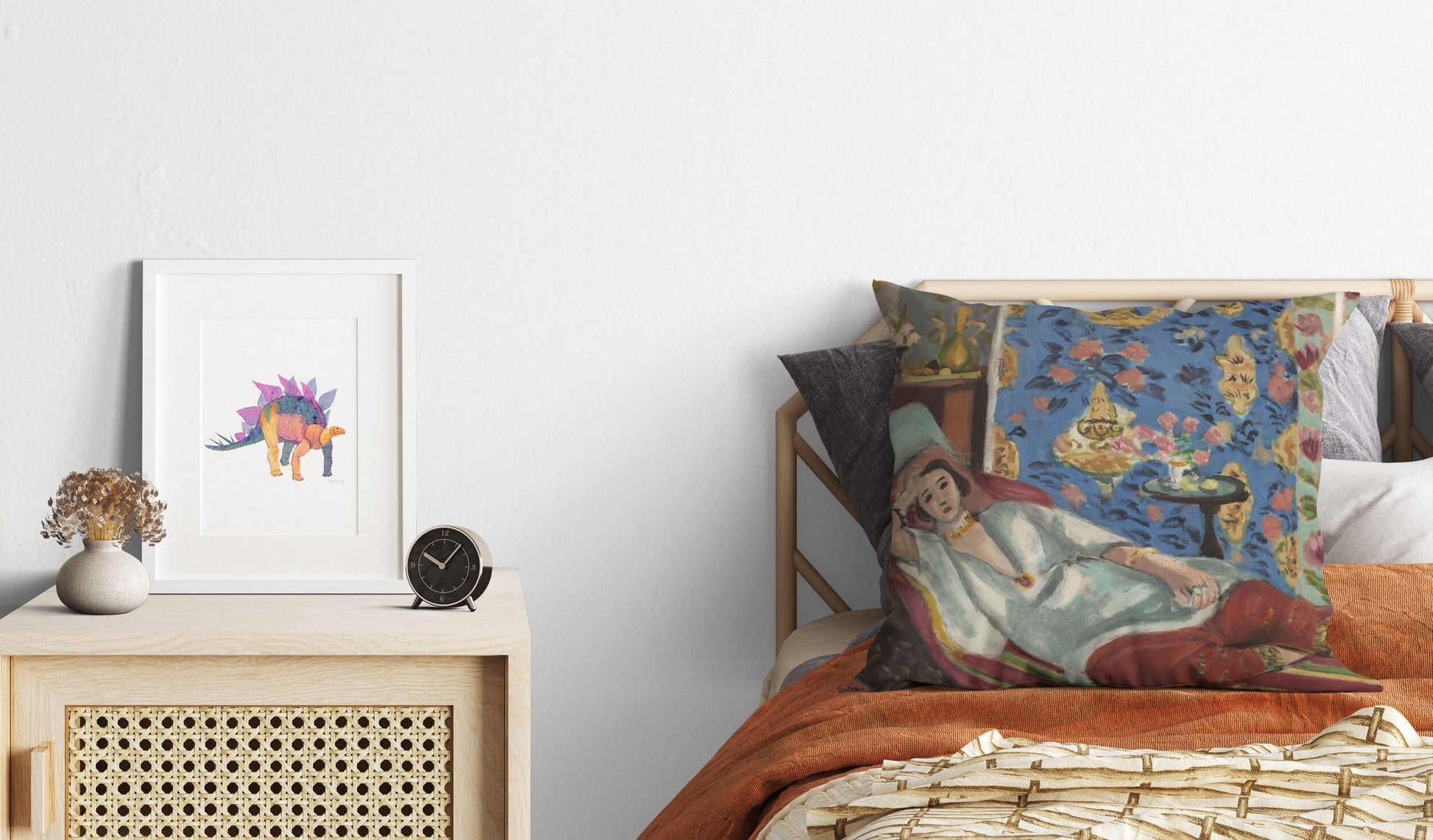 Henri Matisse Famous Art, Toss Pillow, Abstract Throw Pillow, Designer Pillow, Colorful Pillow Case, Contemporary Pillow, 22X22 Pillow Cover