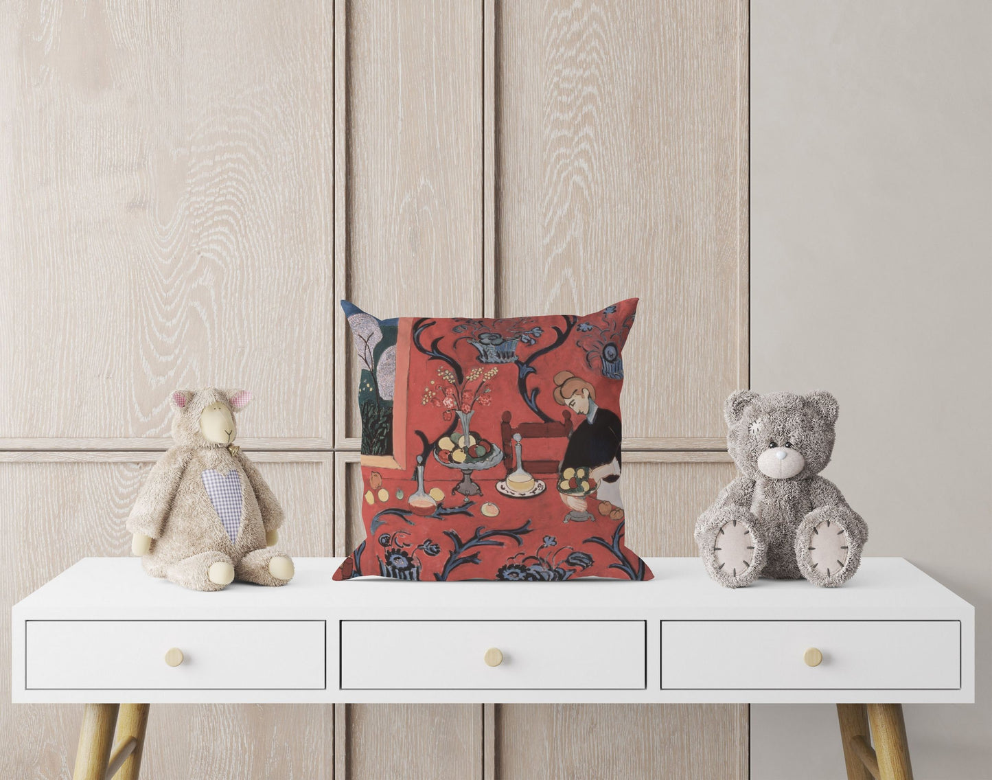 Henri Matisse Famous Art, Throw Pillow Cover, Abstract Throw Pillow, Designer Pillow, 18 X 18 Pillow Covers, Playroom Decor, Holiday Gift