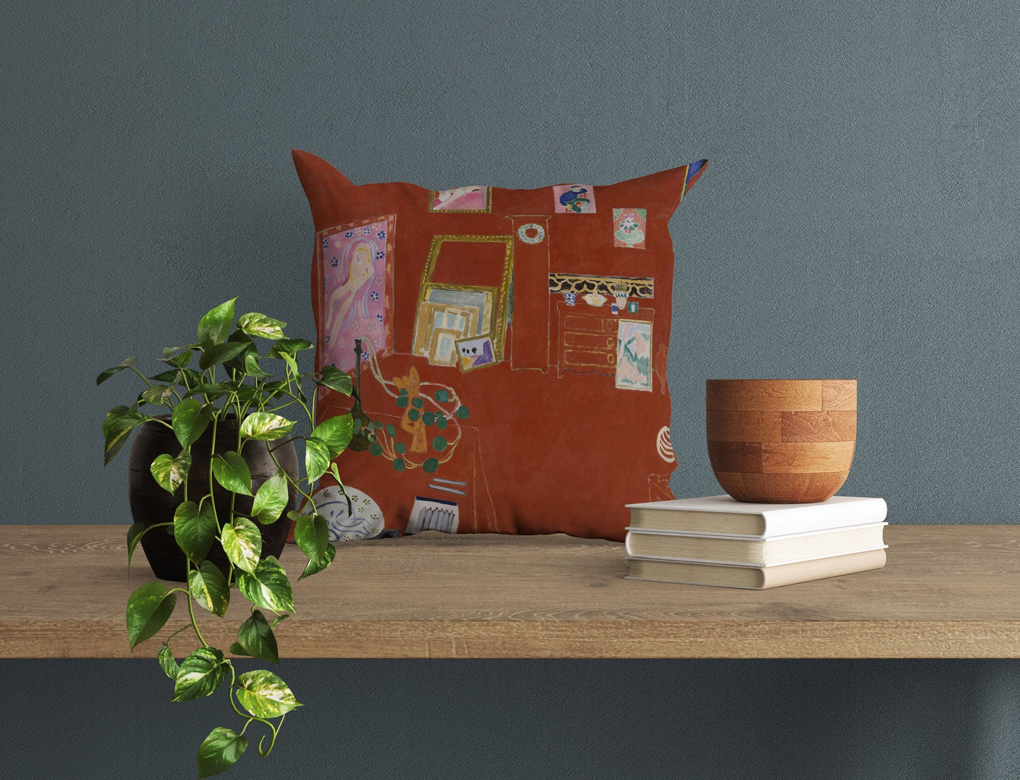 Henri Matisse Famous Art, Pillow Case, Abstract Throw Pillow, Artist Pillow, Colorful Pillow Case, Modern Pillow, 22X22 Pillow Cover