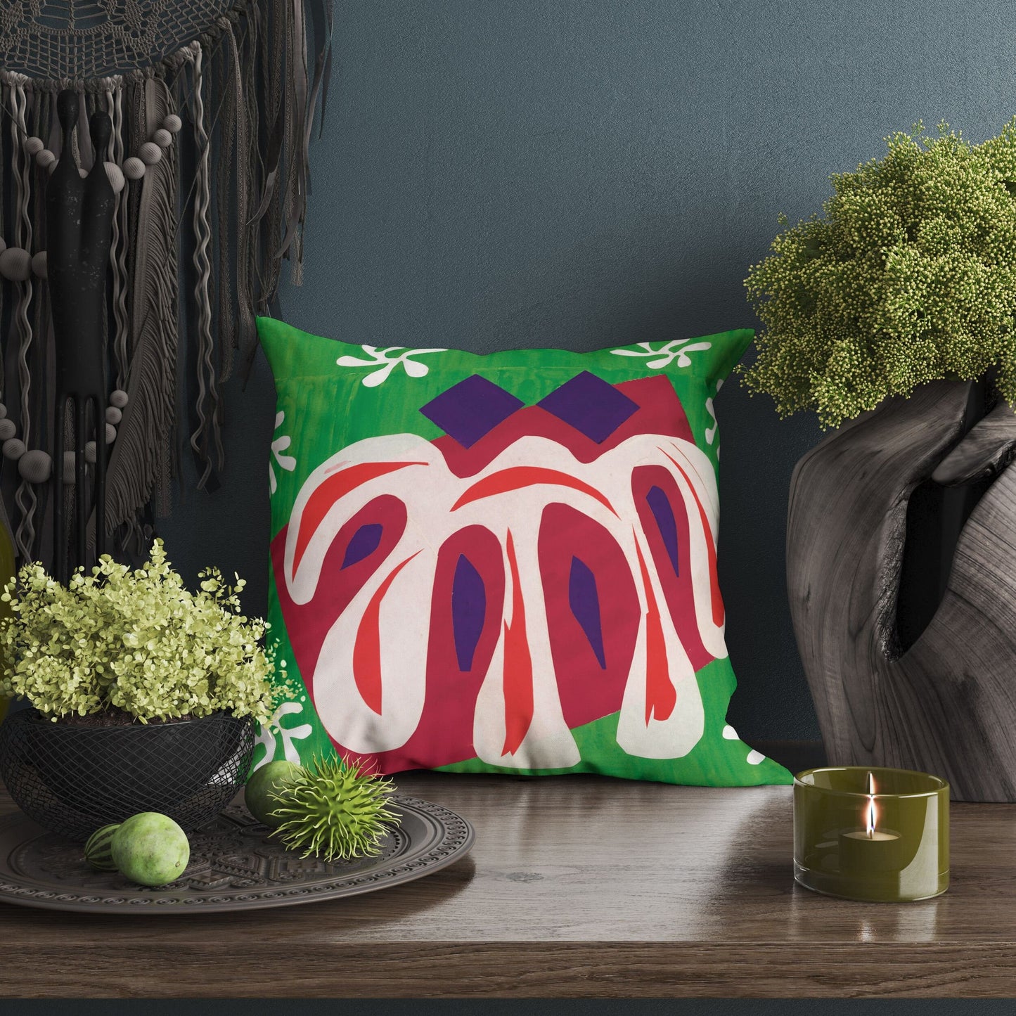 Henri Matisse Famous Art, Throw Pillow Cover, Abstract Throw Pillow Cover, Fauvist Pillow, Square Pillow, Housewarming Gift, Abstract Decor