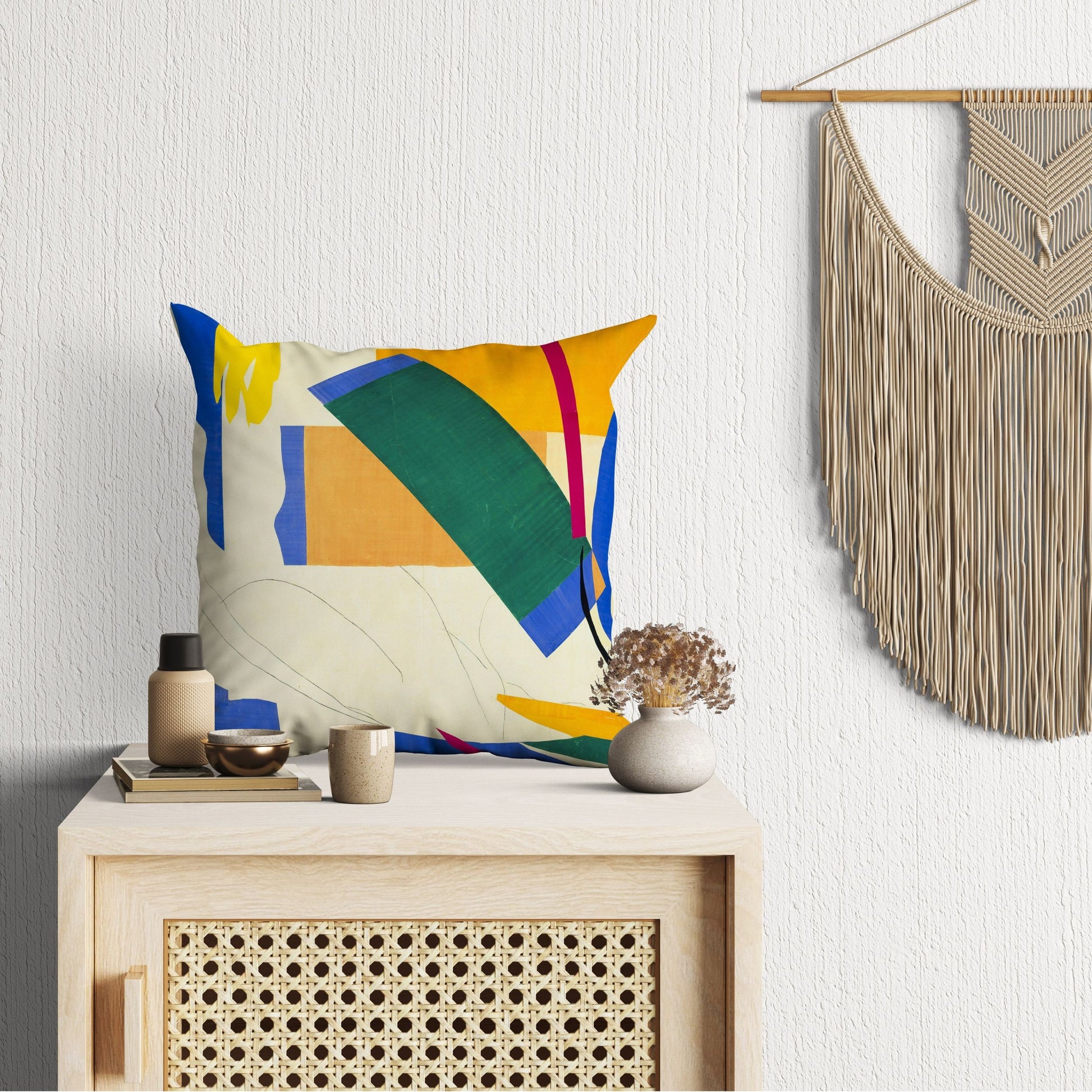 Henri Matisse Famous Art, Throw Pillow Cover, Abstract Throw Pillow Cover, Contemporary Pillow, 18 X 18 Pillow Covers, Home Decor Pillow