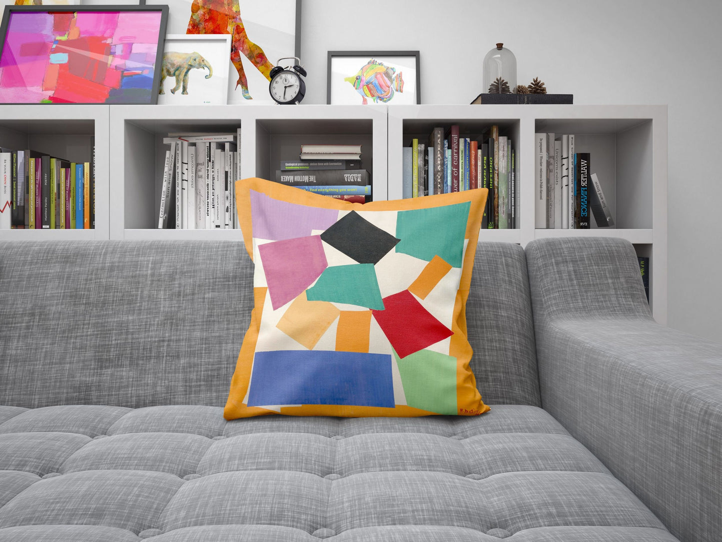 Henri Matisse Famous Painting, Throw Pillow, Abstract Throw Pillow Cover, Soft Pillow Cases, Colorful Pillow Case, Fauvist Pillow