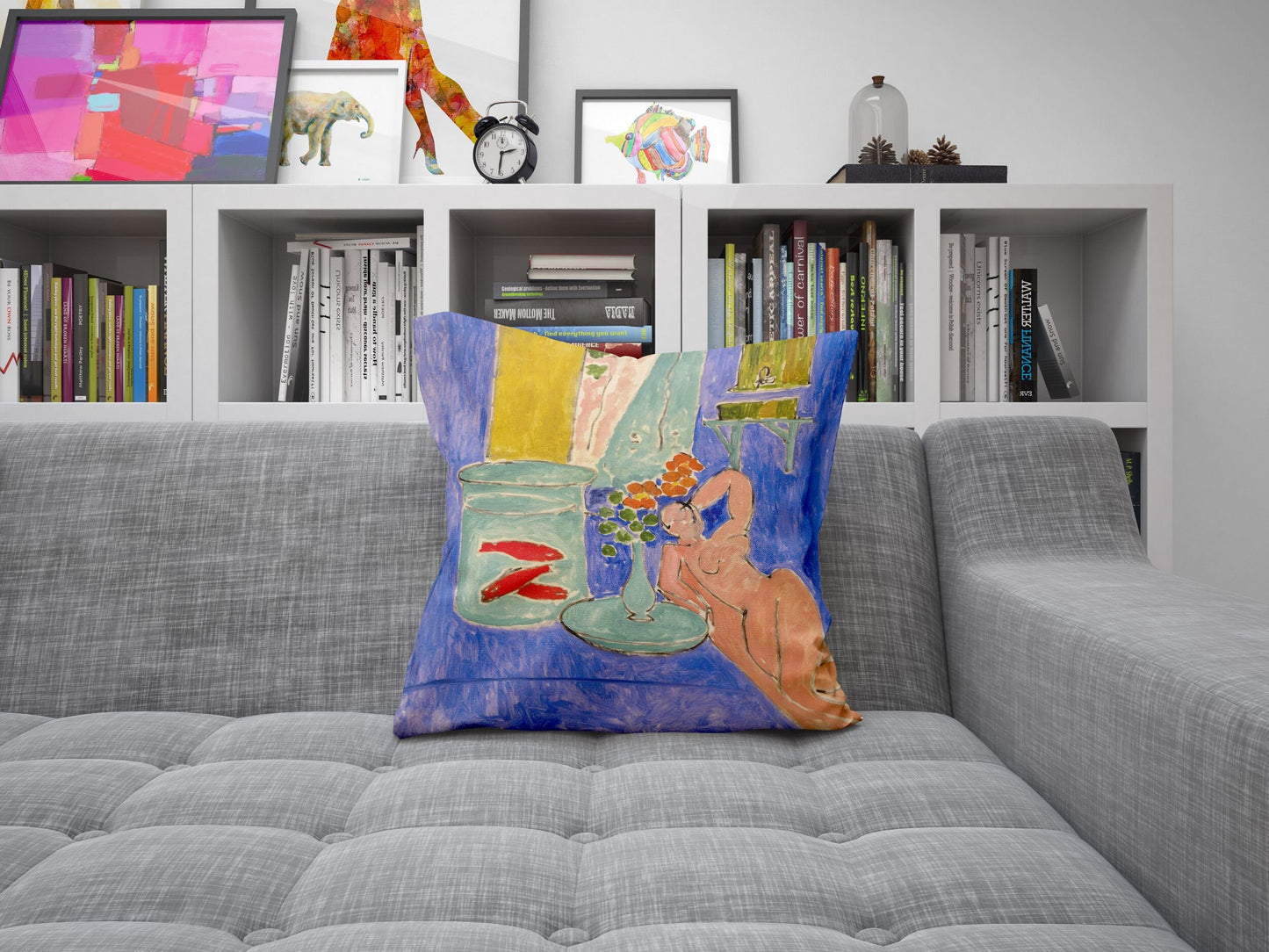 Henri Matisse Famous Painting, Throw Pillow, Abstract Pillow, Artist Pillow, Colorful Pillow Case, Modern Pillow, Large Pillow Cases