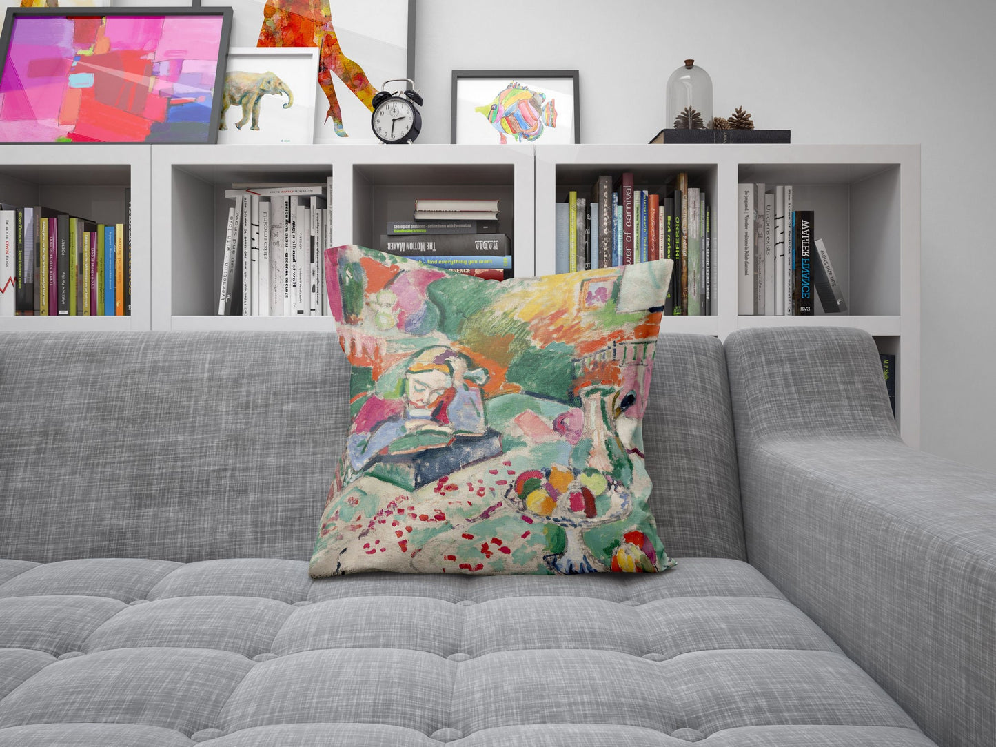 Henri Matisse Famous Painting, Decorative Pillow, Abstract Throw Pillow, Fauvist Pillow, 18 X 18 Pillow Covers, Pillow Cases For Kids