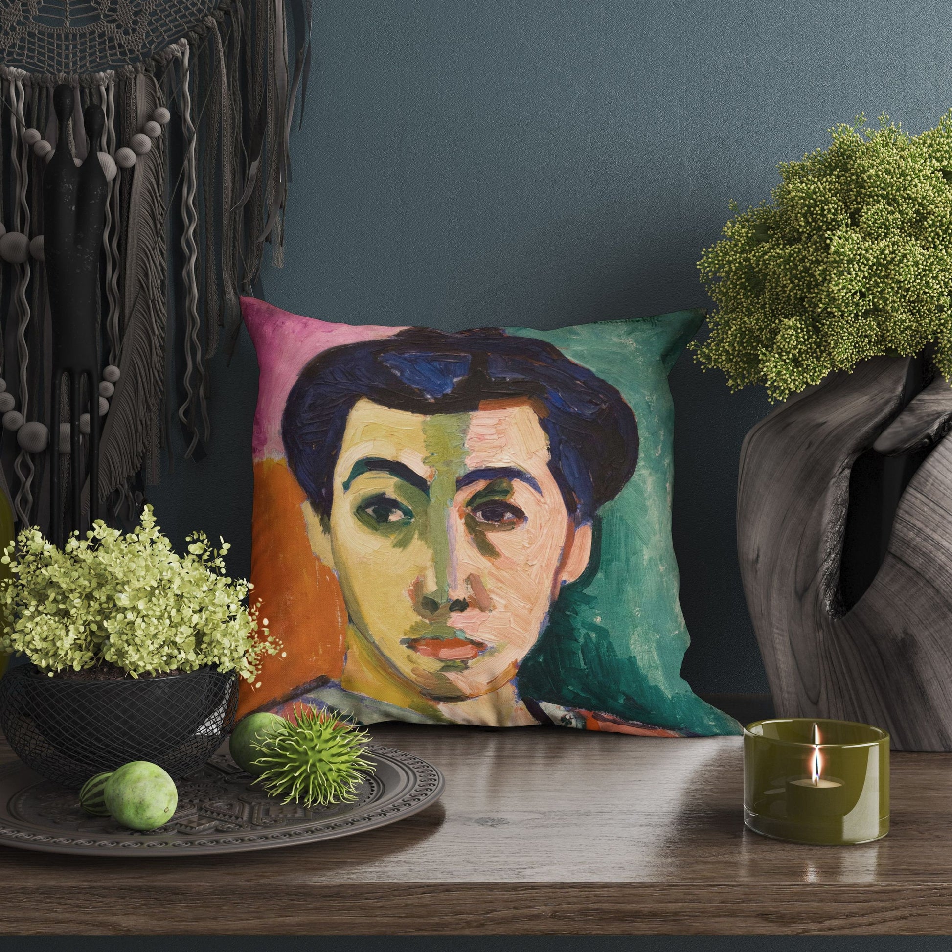 Henri Matisse Famous Painting, Toss Pillow, Abstract Pillow, Art Pillow, Colorful Pillow Case, Home Decor Pillow, Abstract Decor