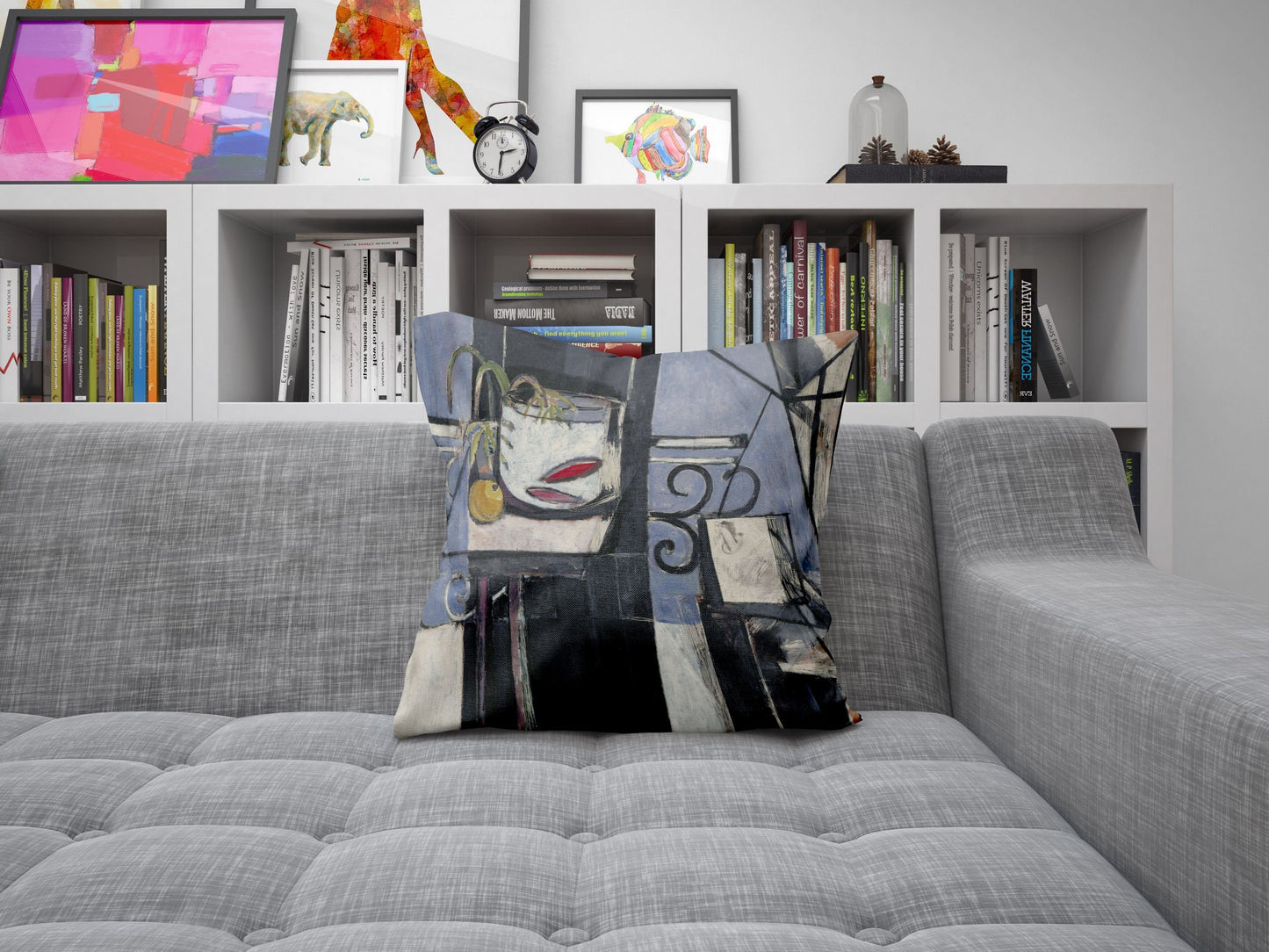 Henri Matisse Famous Painting, Toss Pillow, Abstract Pillow, Designer Pillow, Colorful Pillow Case, Modern Pillow, 22X22 Pillow Cover