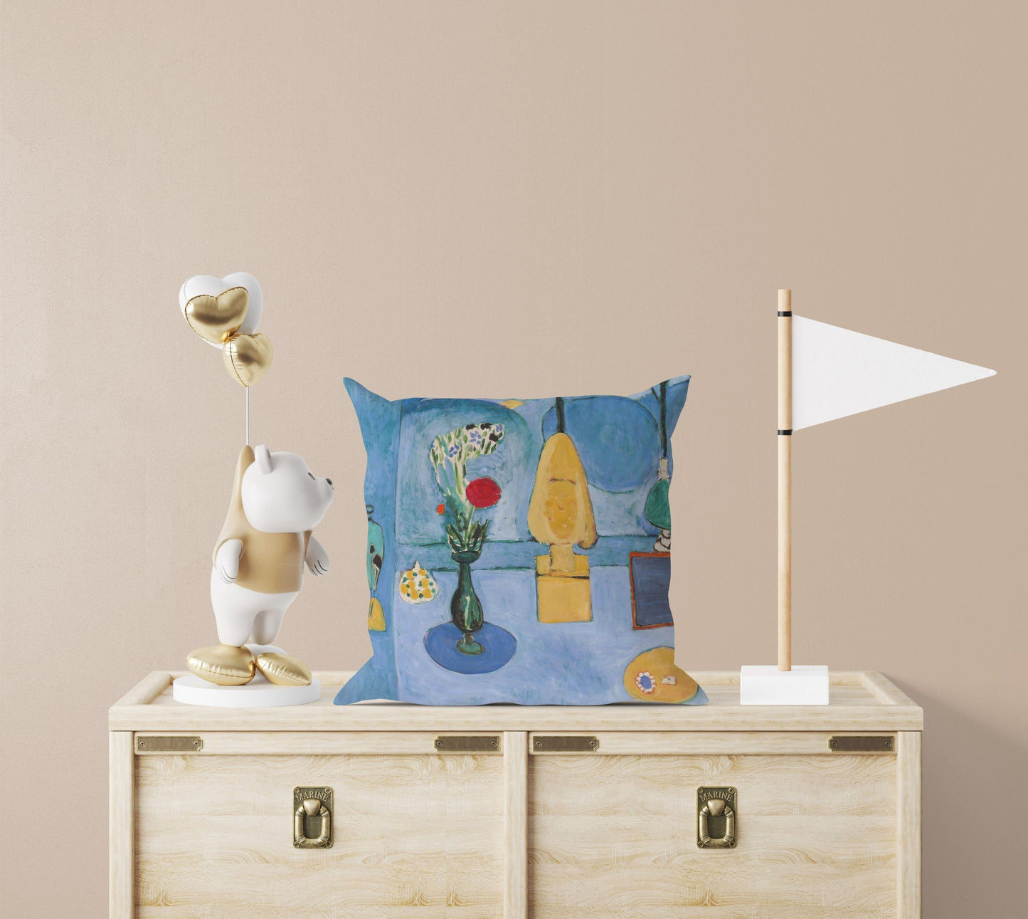 Henri Matisse Famous Painting, Pillow Case, Abstract Throw Pillow, Artist Pillow, Square Pillow, Housewarming Gift, Pillow Cases Kids