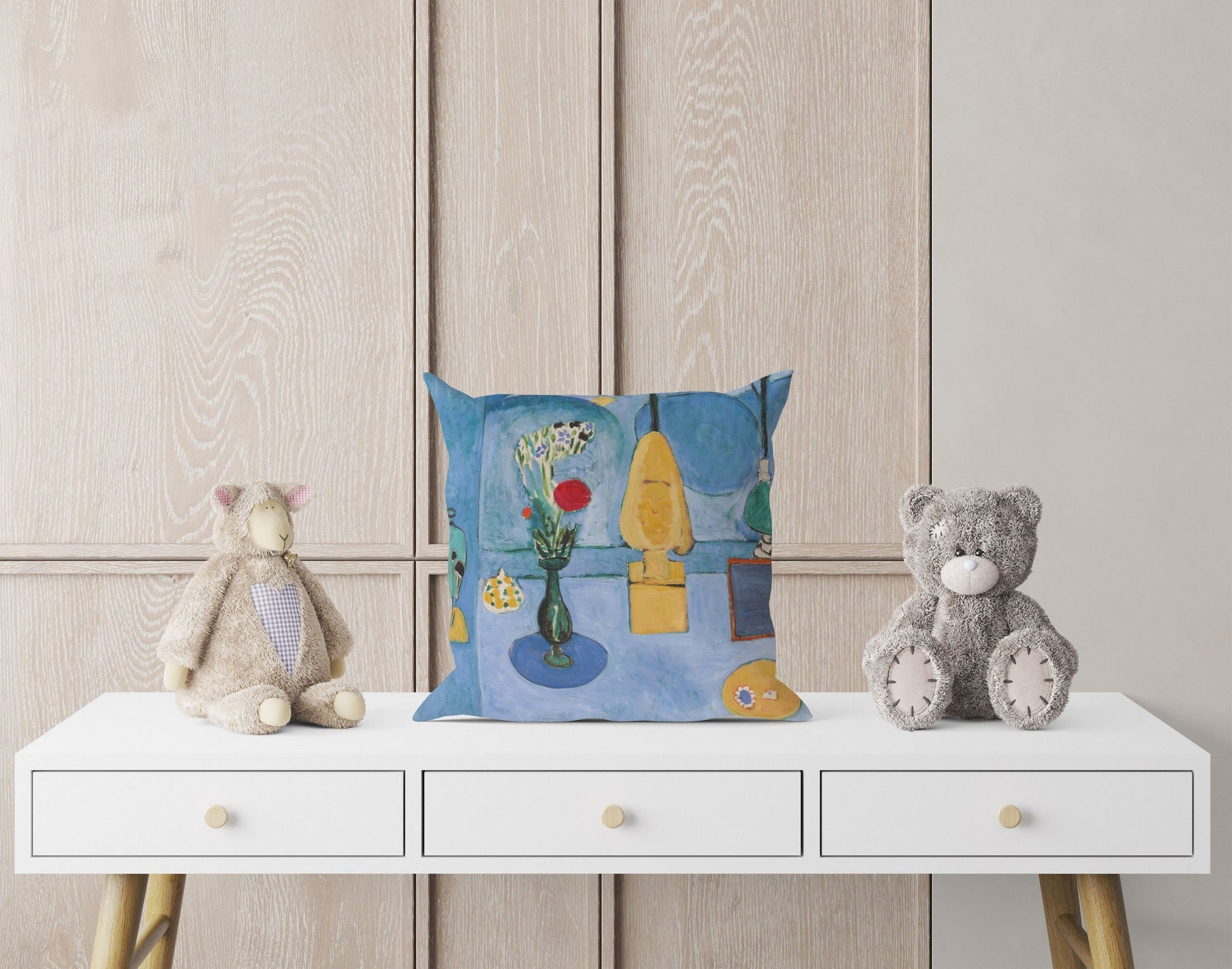 Henri Matisse Famous Painting, Pillow Case, Abstract Throw Pillow, Artist Pillow, Square Pillow, Housewarming Gift, Pillow Cases Kids