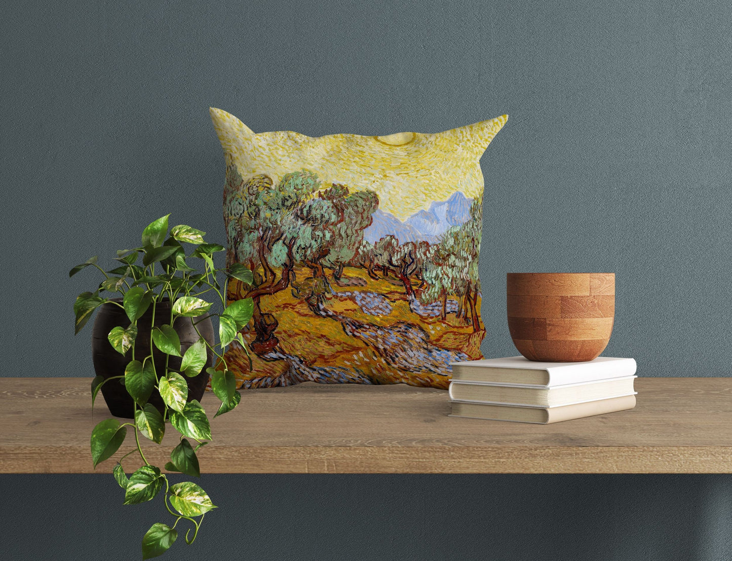 Vincent Van Gogh Olive Tree Famous Art, Tapestry Pillows, Abstract Throw Pillow Cover, Soft Pillow Cases, Housewarming Gift