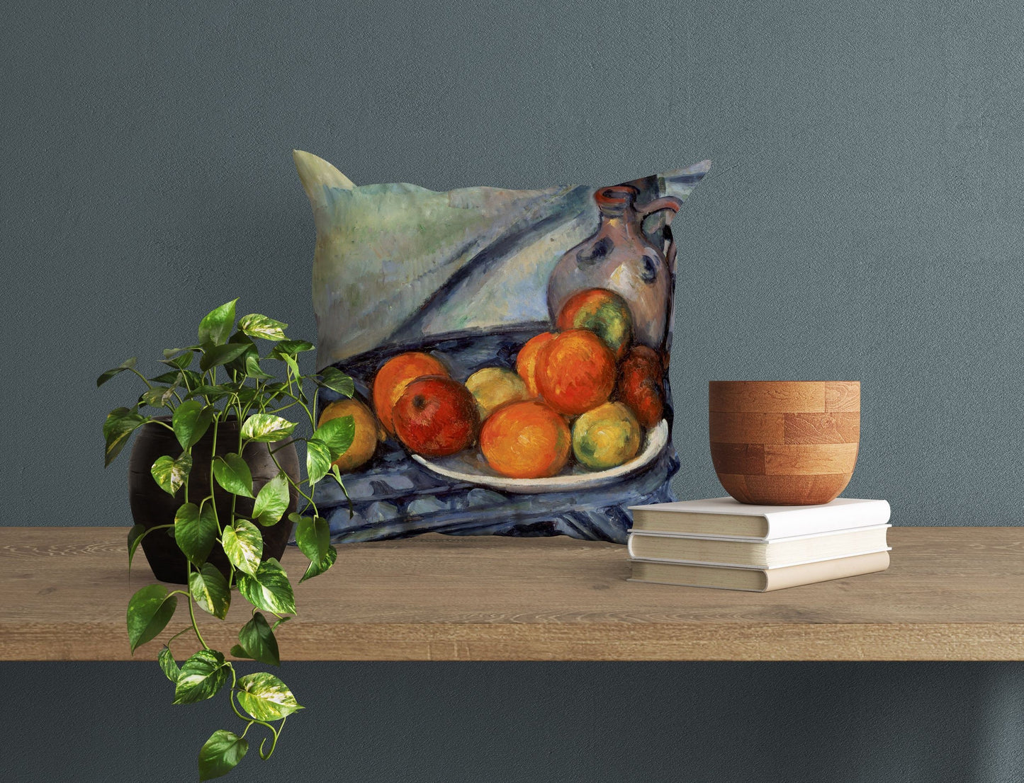 Paul Cezanne Famous Art Fruit, Pillow Case, Abstract Pillow, Artist Pillow, Post-Impressionist Art, Square Pillow, Housewarming Gift