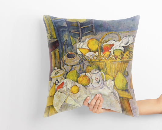 Paul Cezanne Famous Art, Tapestry Pillows, Abstract Pillow, Art Pillow, Bright Yellow Pillow, Contemporary Pillow, Farmhouse Decor