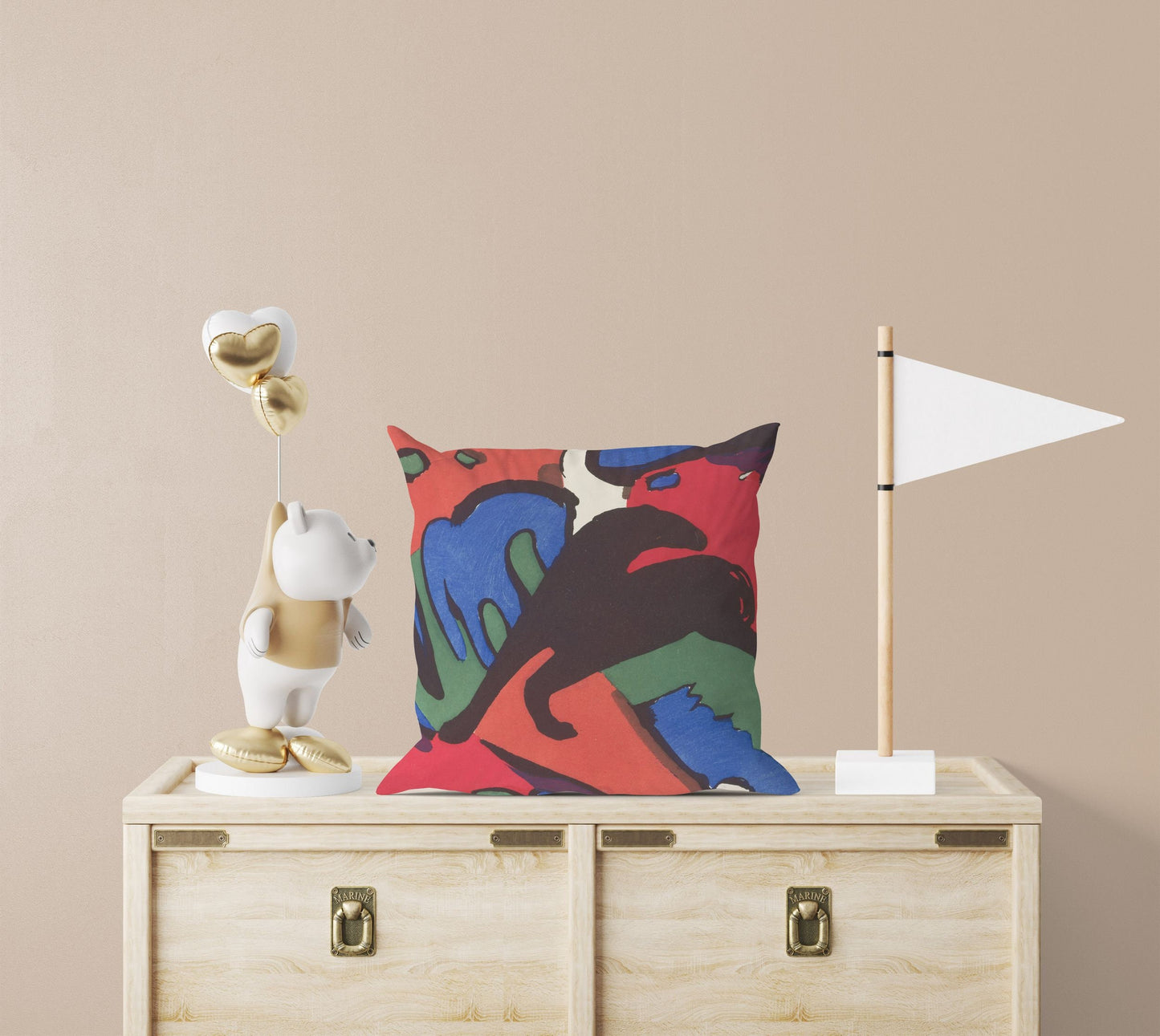 Wassily Kandinsky Abstract Painting, Tapestry Pillows, Geometric Pillow, Artist Pillow, Colorful Pillow Case, Contemporary Pillow