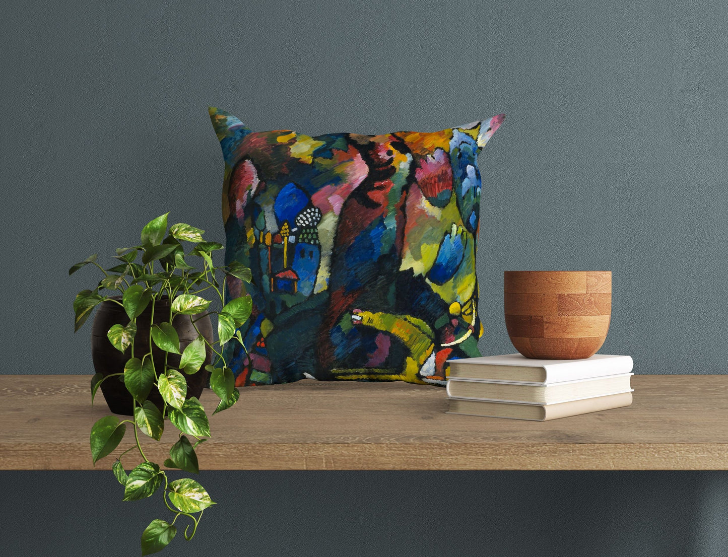 Wassily Kandinsky Abstract Painting, Throw Pillow, Abstract Art Pillow, Soft Pillow Cases, Modern Pillow, Large Pillow Cases