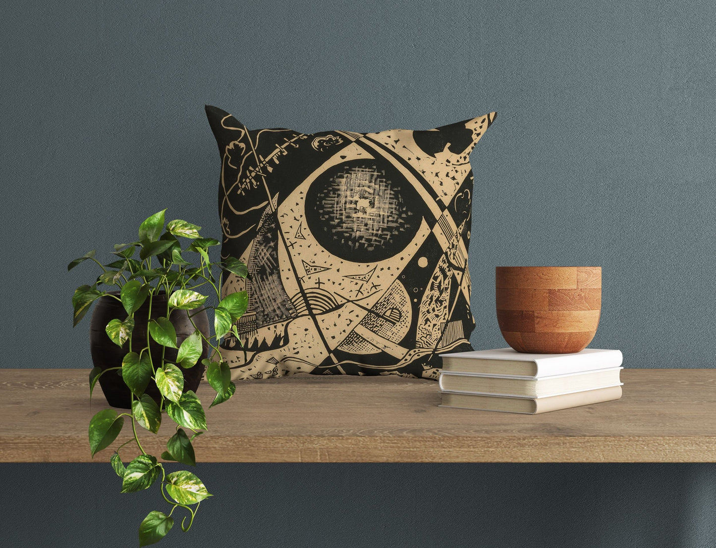 Wassily Kandinsky Abstract Painting, Throw Pillow Cover, Abstract Art Pillow, Art Pillow, Colorful Pillow Case, Large Pillow Cases