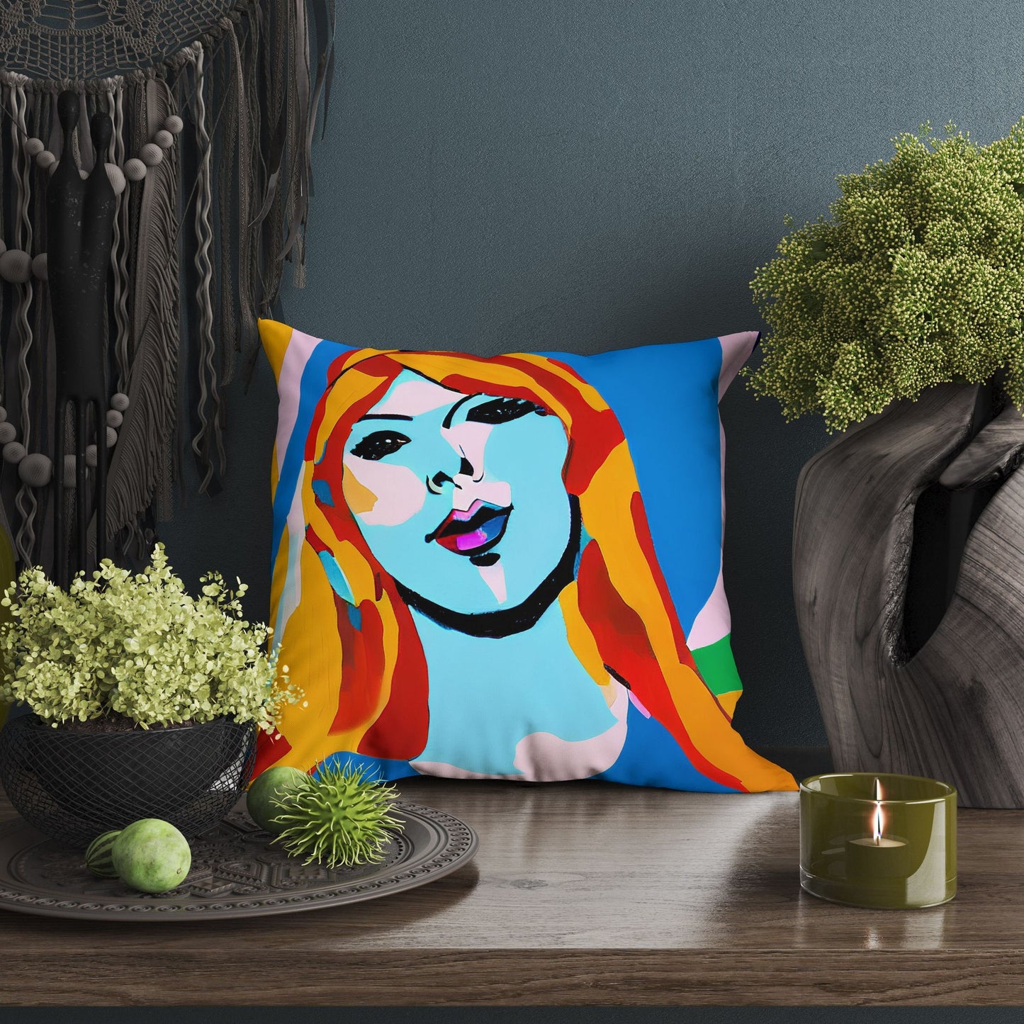 Taylor Swift Tapestry Pillows, Abstract Throw Pillow Cover, Artist Pillow, Colorful Pillow Case, Large Pillow Cases, Holiday Gift