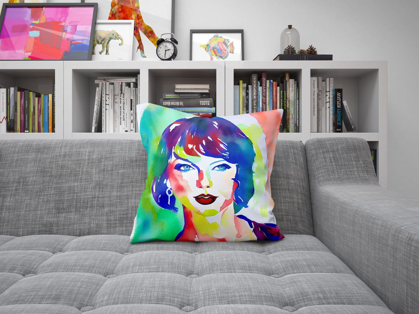 Taylor Swift Music Pillow Case, Abstract Pillow, Soft Pillow Cases, Contemporary Pillow, Square Pillow, Home Decor Pillow, Sofa Pillows