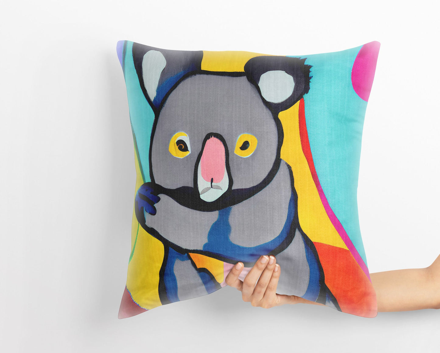 Australian Wildlife Australian Wildlife Koala Decorative Pillow, Abstract Throw Pillow, Soft Pillow Cases, Home Decor Pillow, Holiday Gift